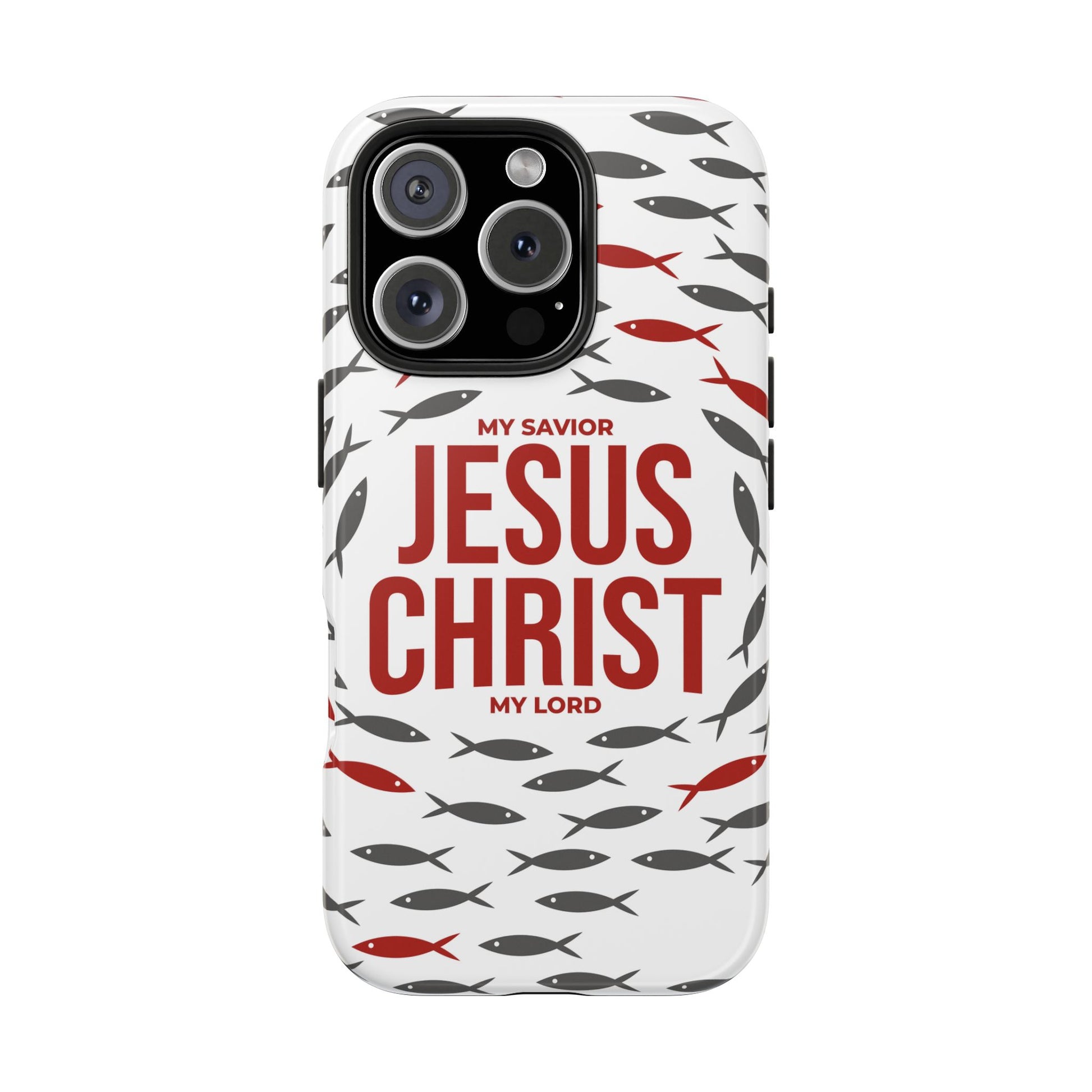 Christian Tough Phone Case, Inspirational Phone Cover, Jesus Christ Design, Great Gift for Believers, Durable and Stylish