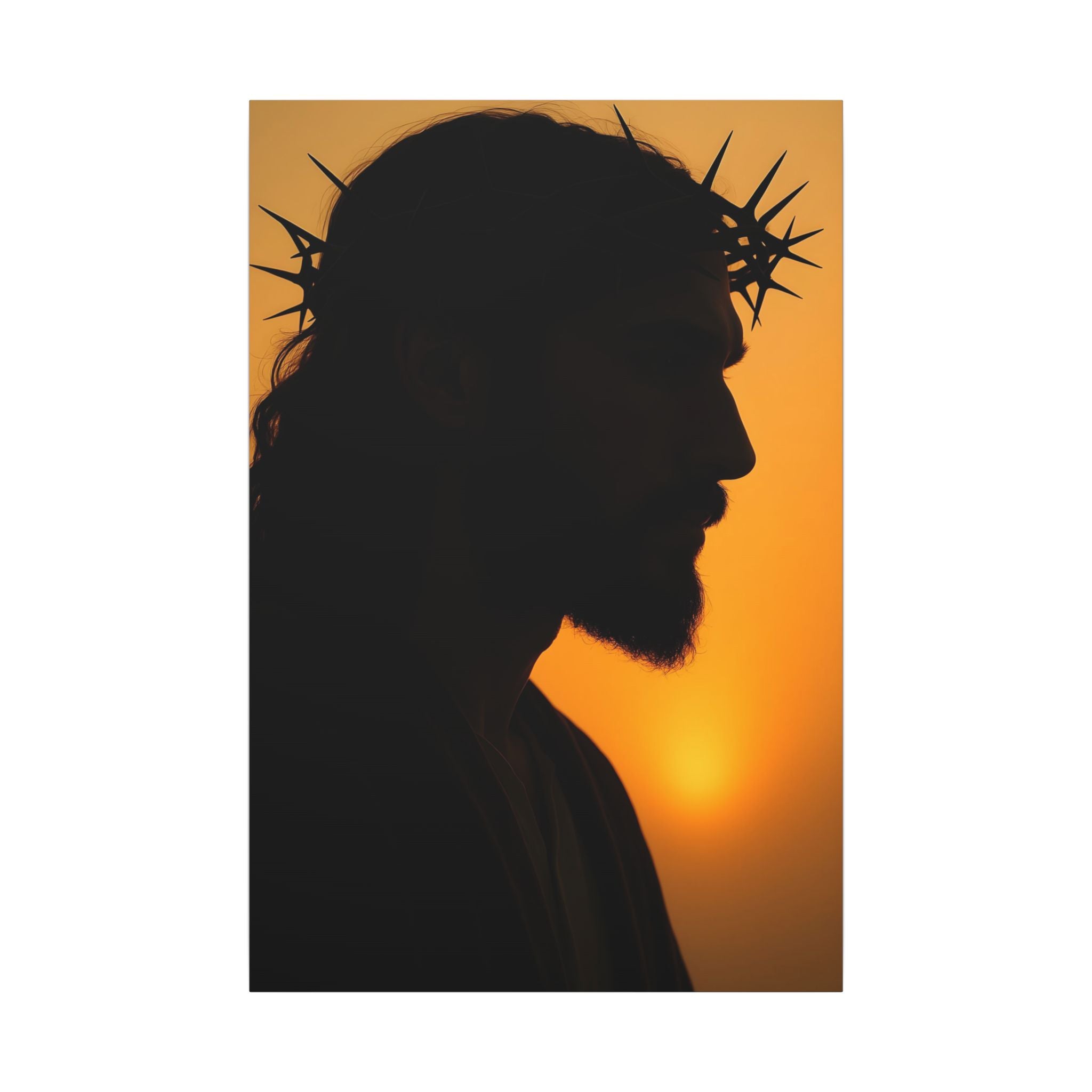 Jesus Silhouette Wall Art