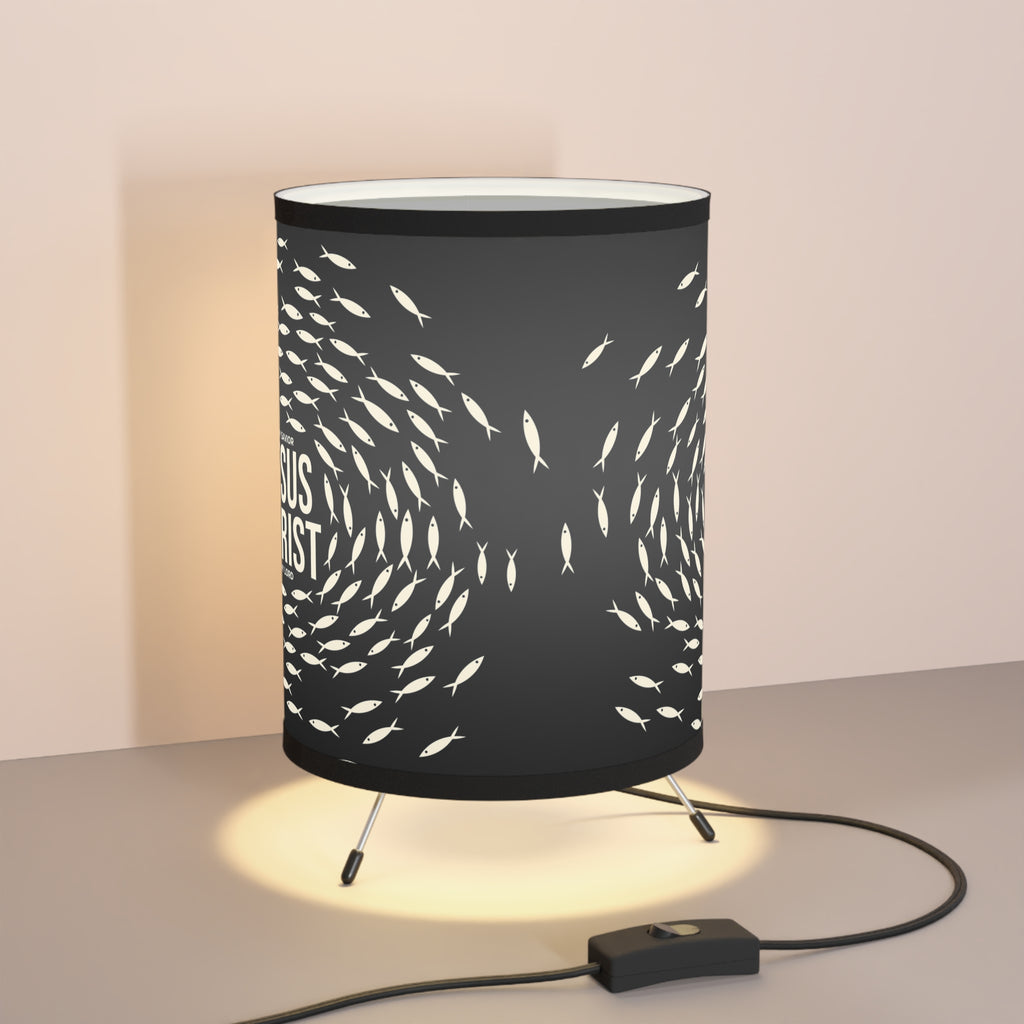 Jesus Christ Tripod Lamp