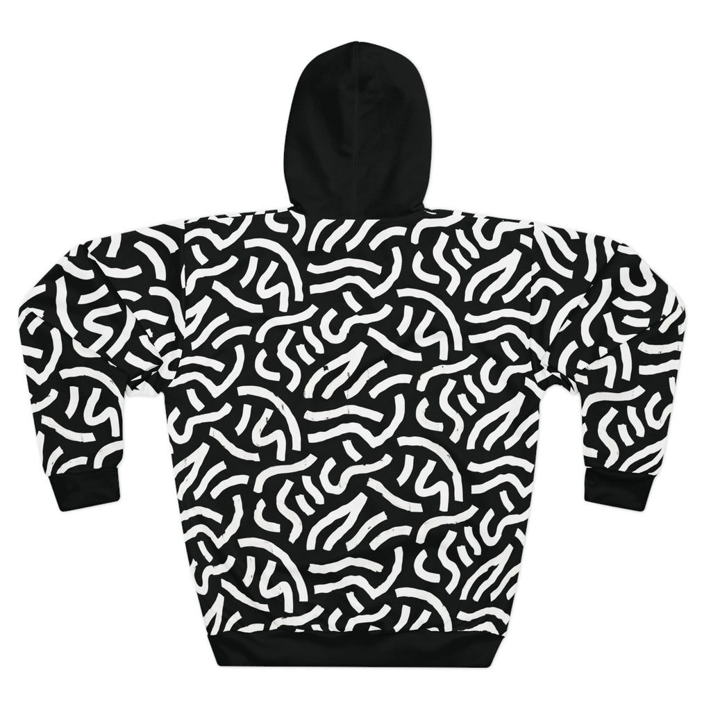 King Jesus Black & White Pullover Hoodie