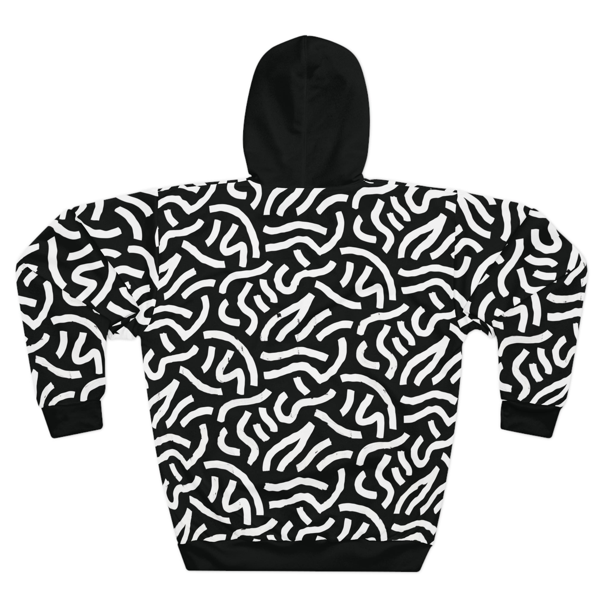 King Jesus Black & White Pullover Hoodie