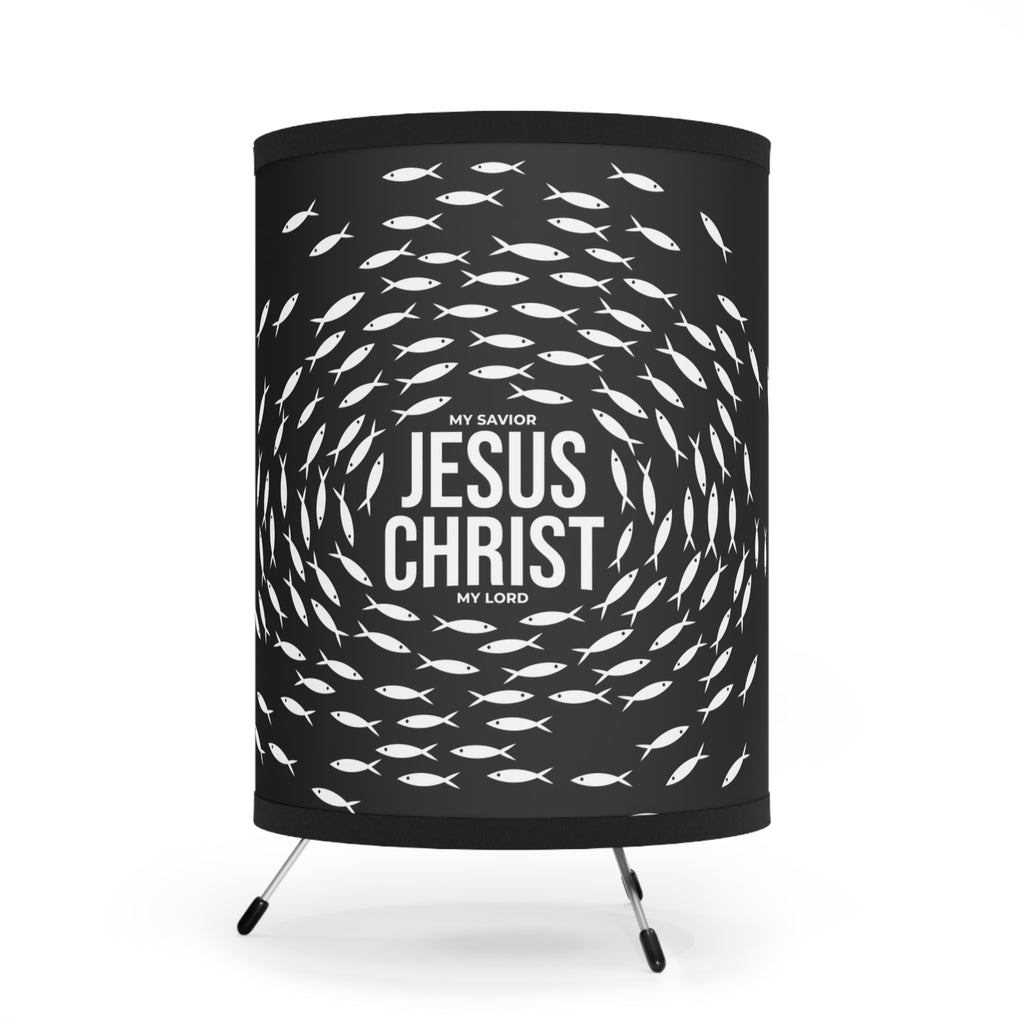 Jesus Christ Tripod Lamp