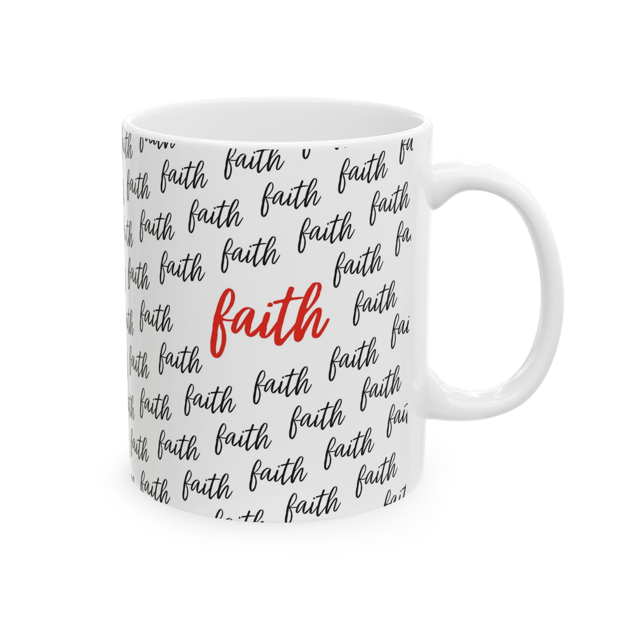 Faith-Themed Ceramic Mug