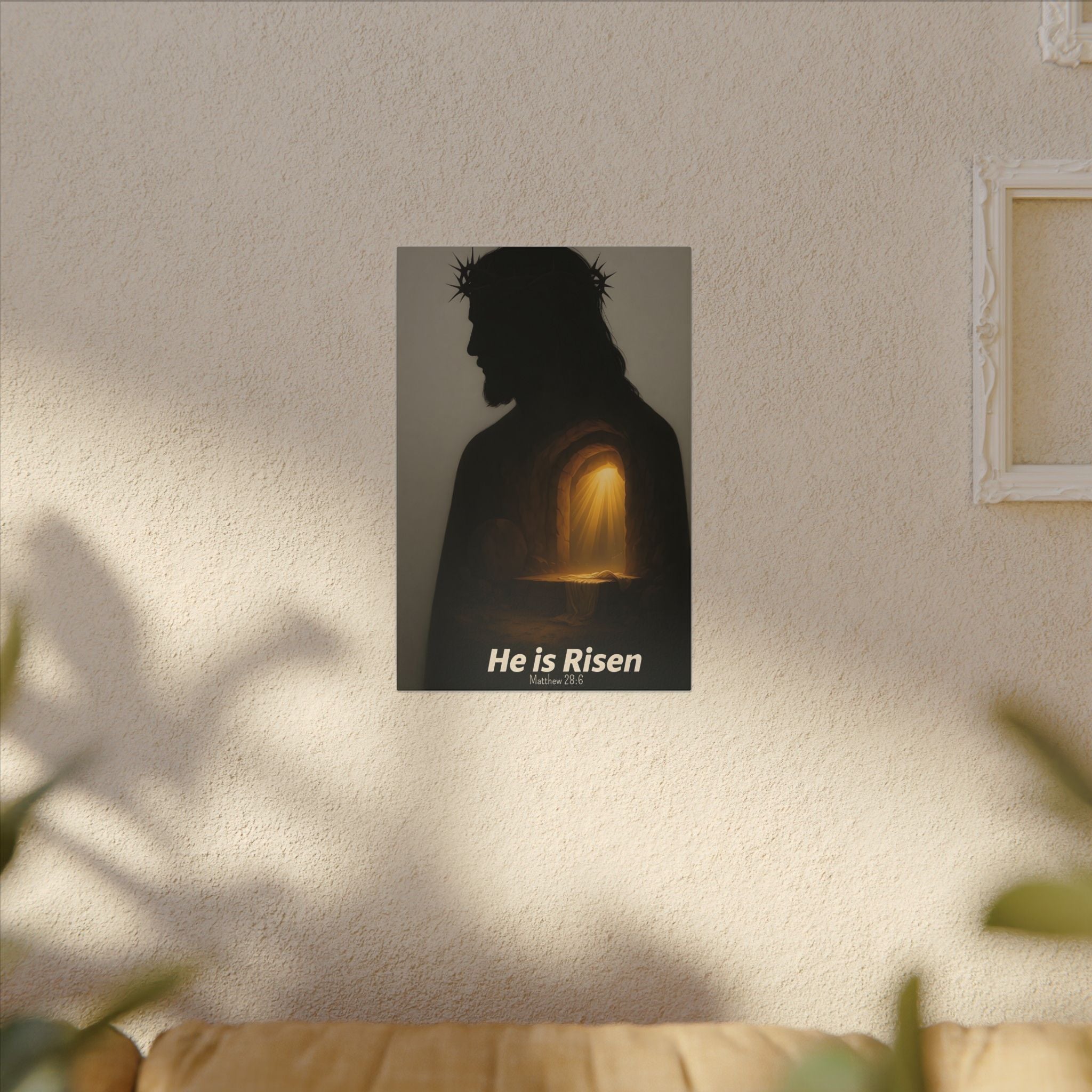 “He Is Risen” Canvas