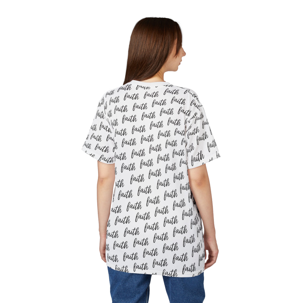 Inspirational Faith Cut & Sew Unisex Tee