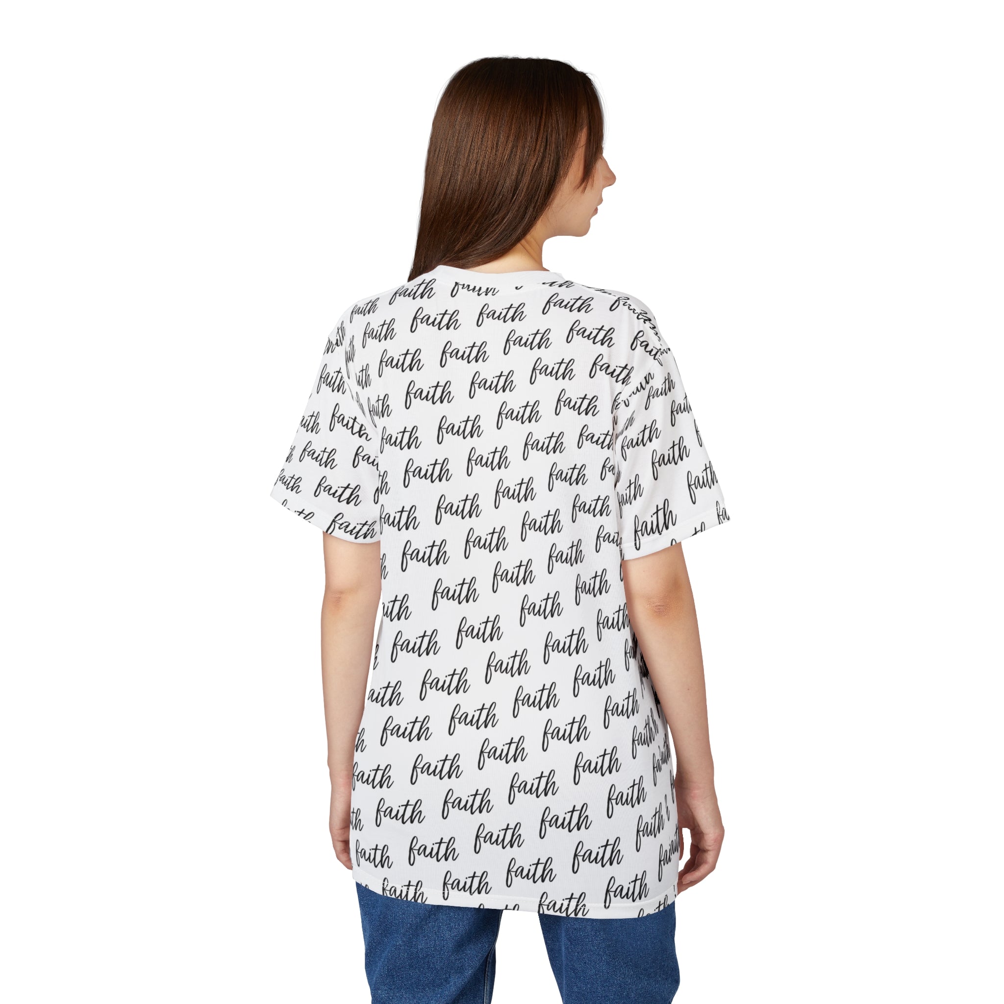 Inspirational Faith Cut & Sew Unisex Tee