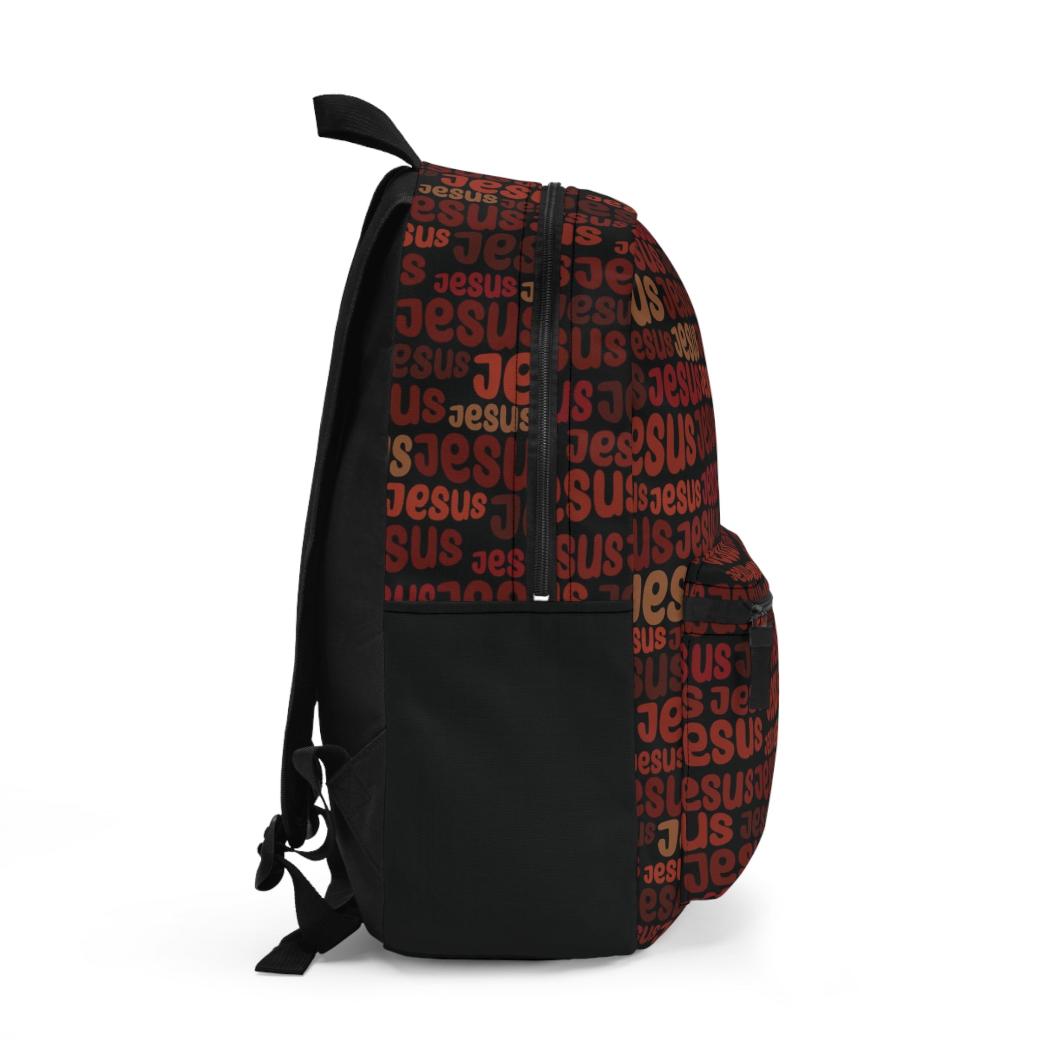 Jesus Phrase Backpack – Faith-Based School Bag & Inspirational Campus Style