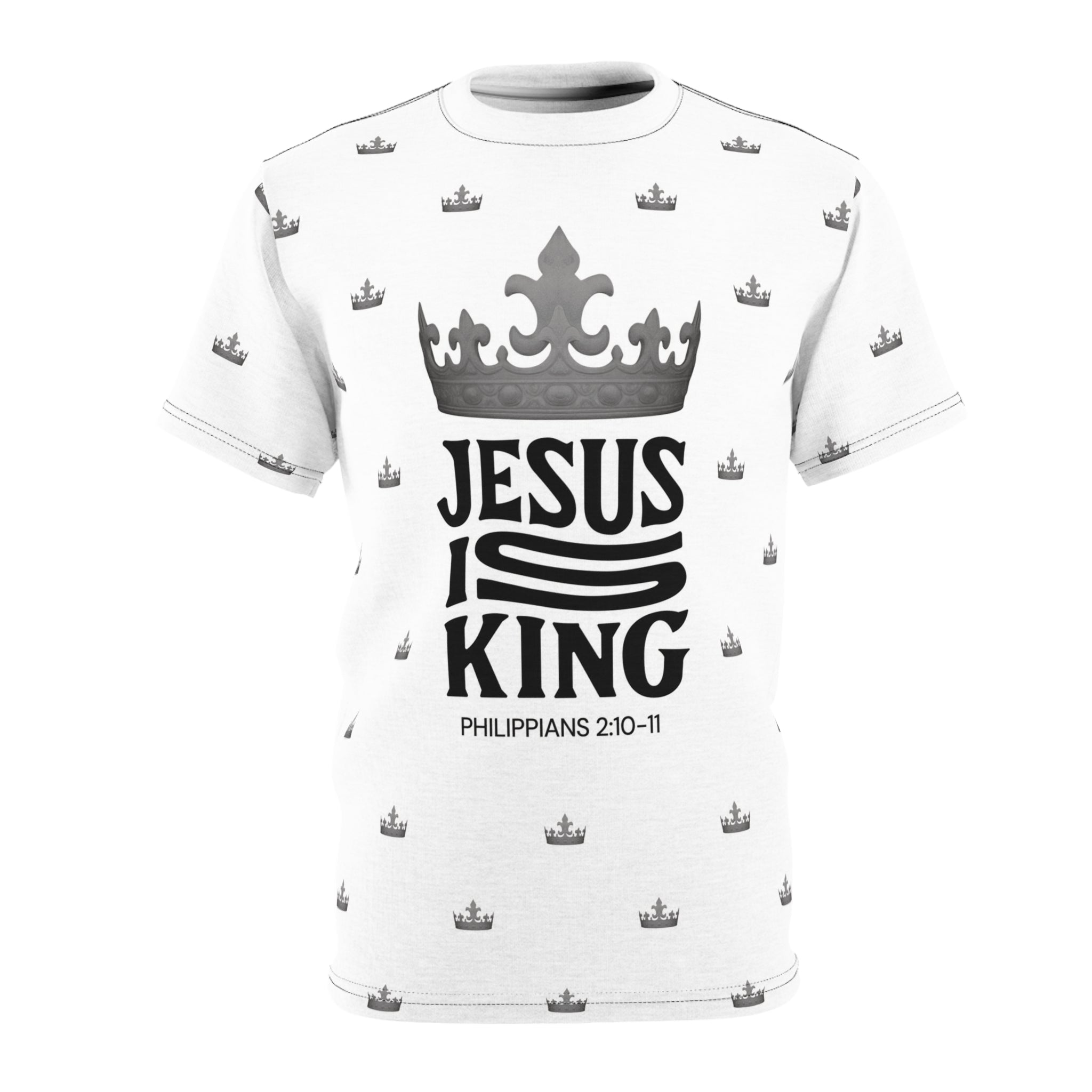 Jesus Is King Crowned Unisex Tee