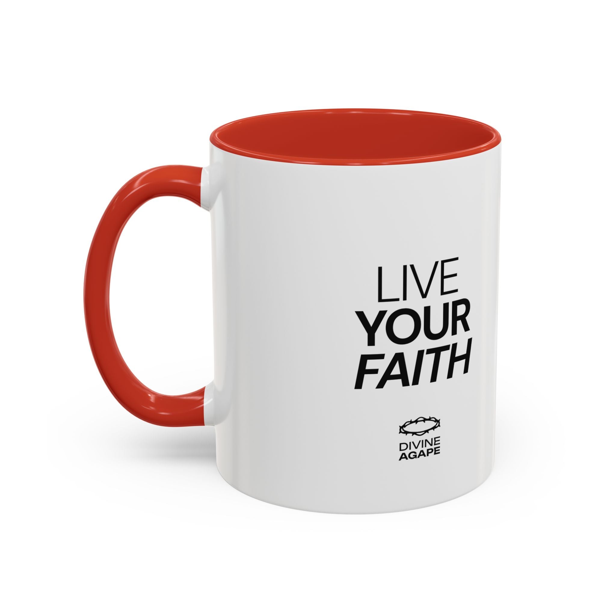 Live Your Faith Inspirational Mug