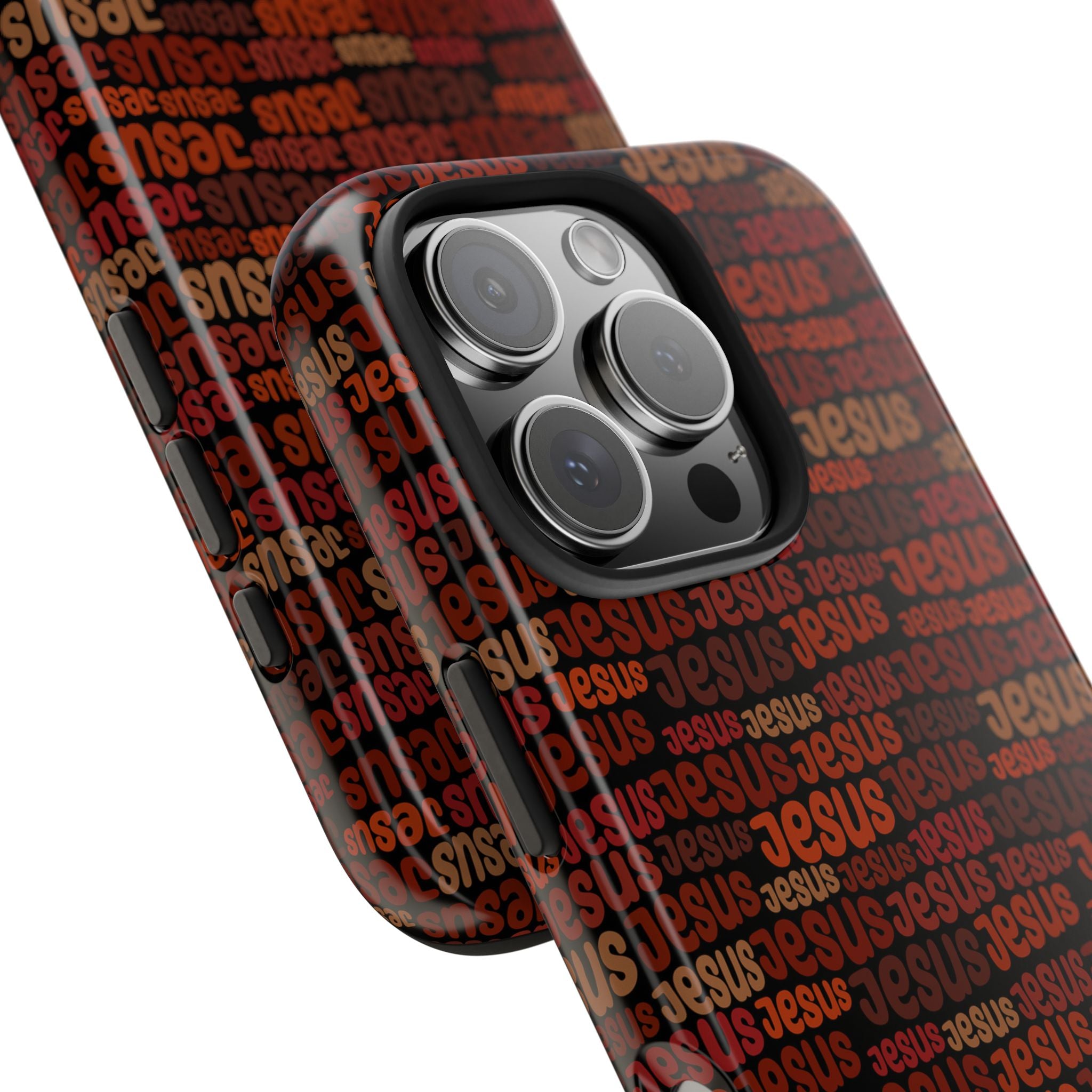 Jesus Pattern Tough Phone Case
