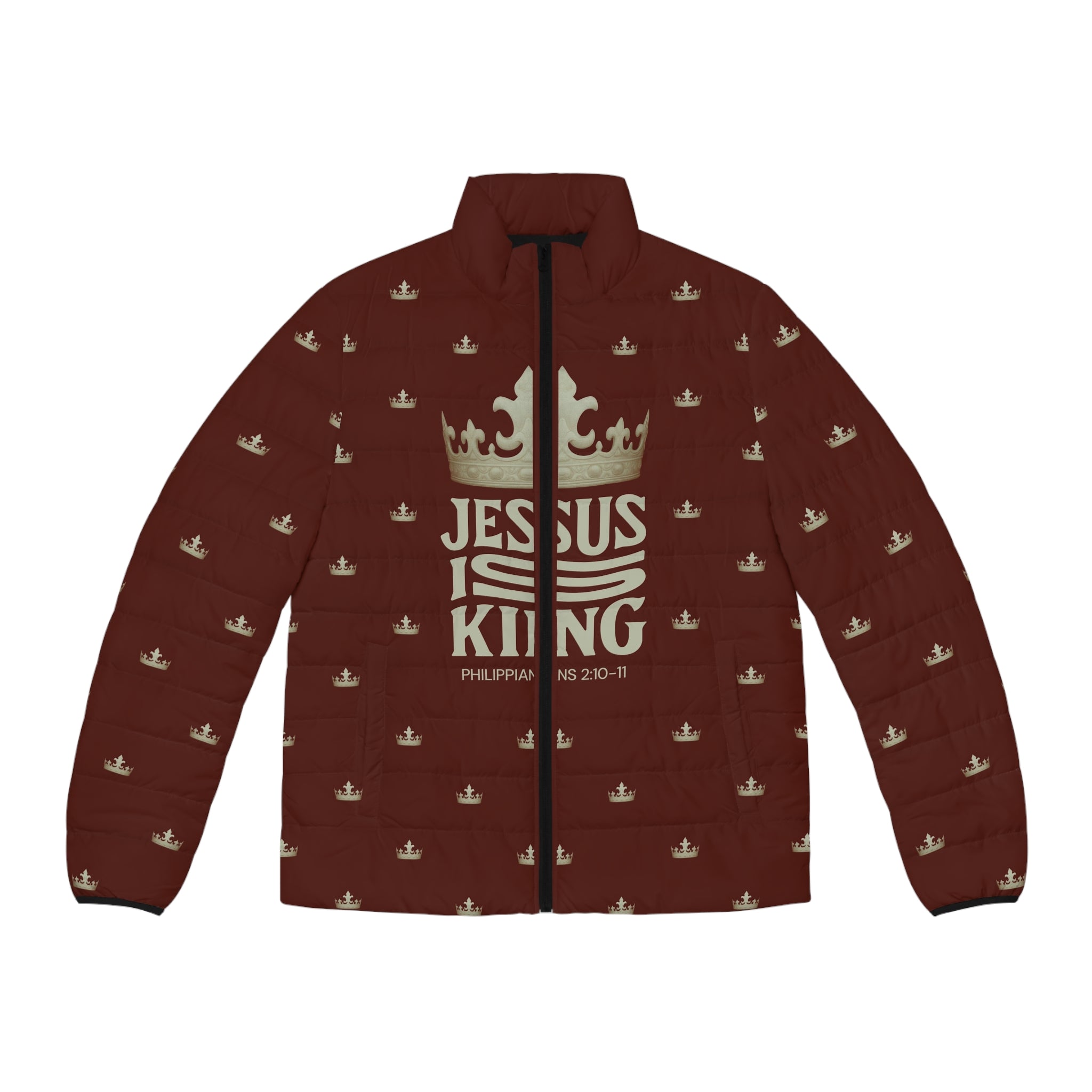 Jesus Is King Men’s Puffer Jacket
