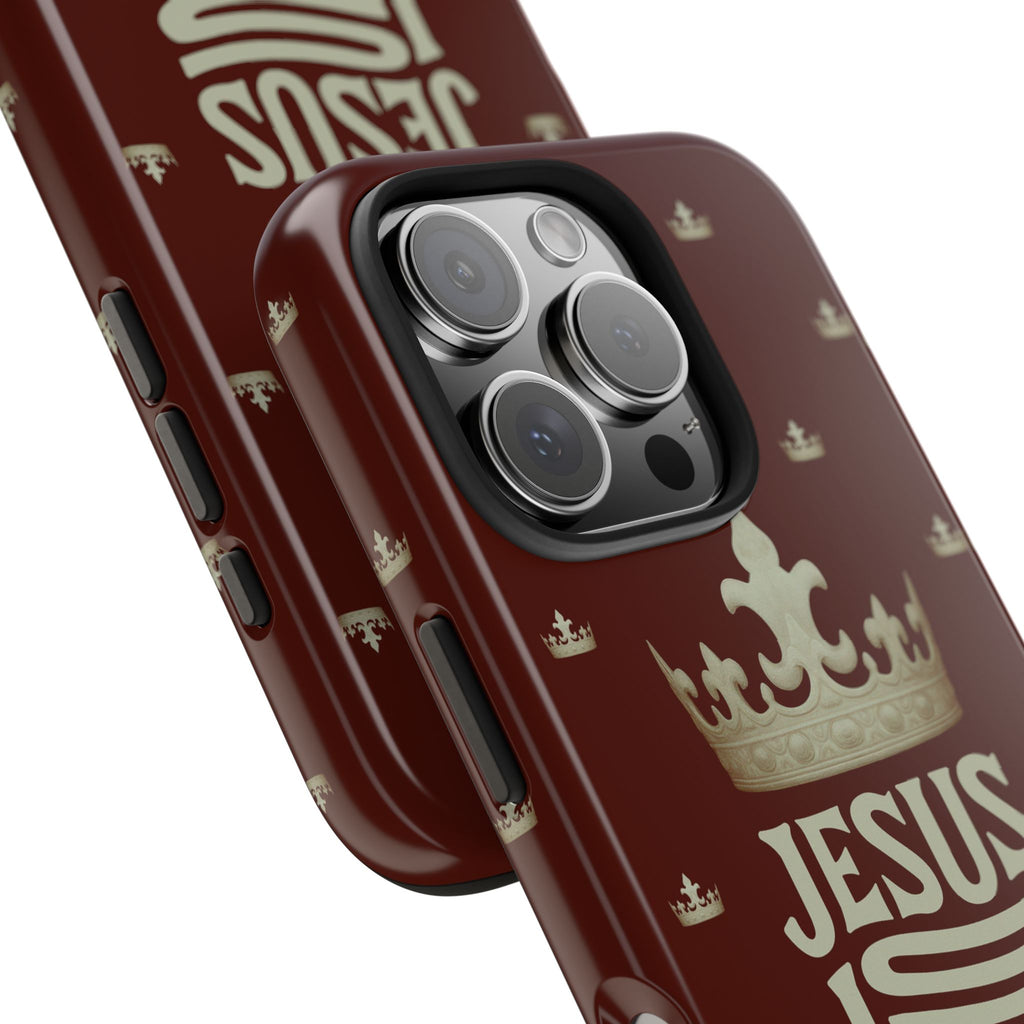 Jesus is King Tough Phone Case