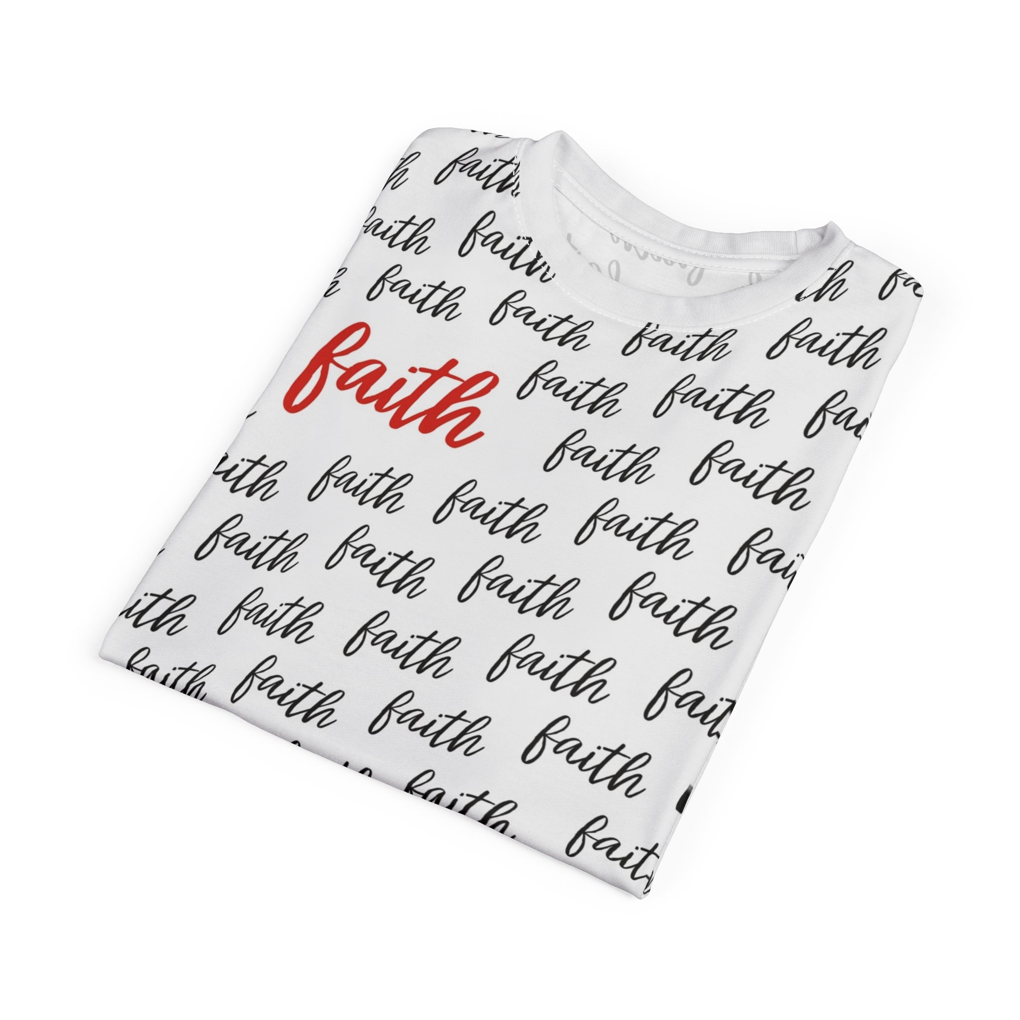 Inspirational Faith Cut & Sew Unisex Tee