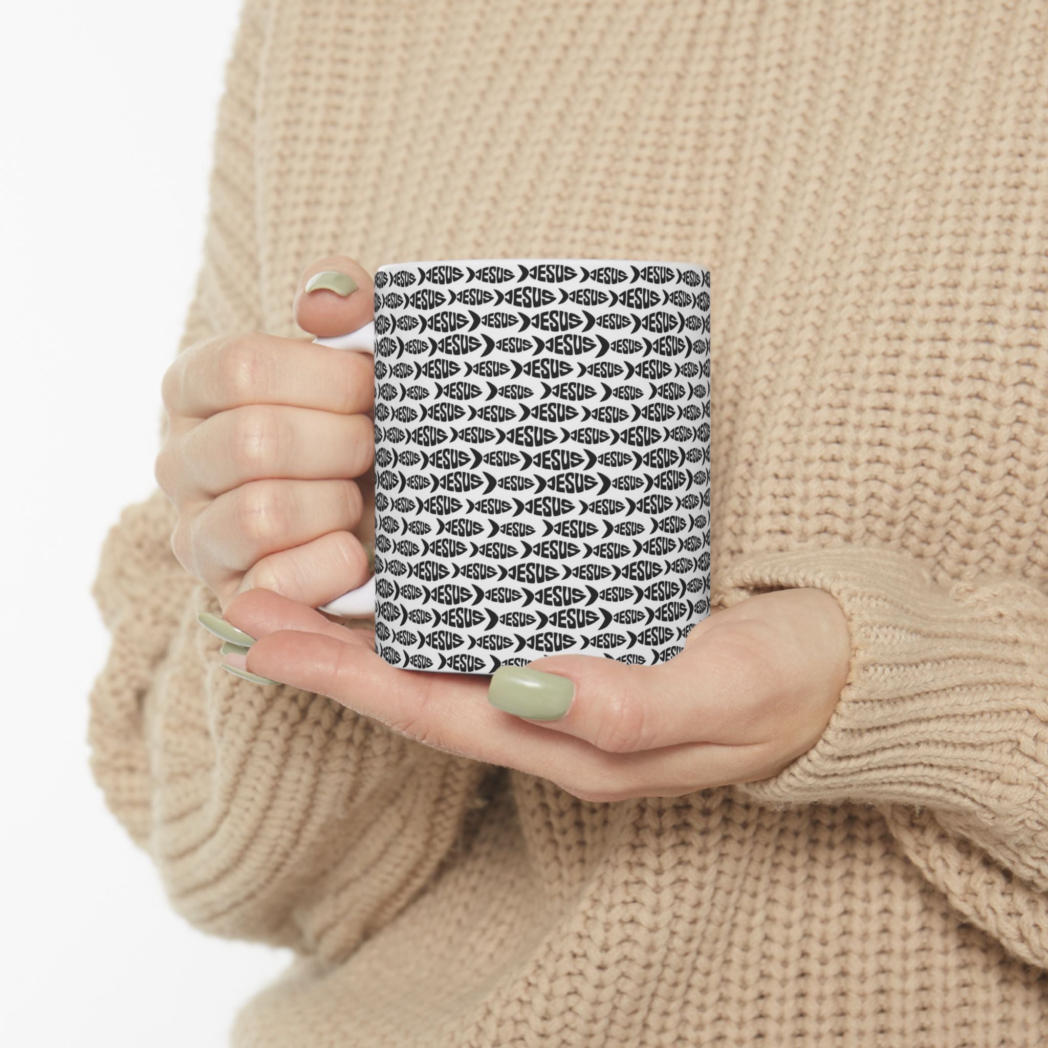 Faith-Inspired Ceramic Mug – Christian Coffee Cup