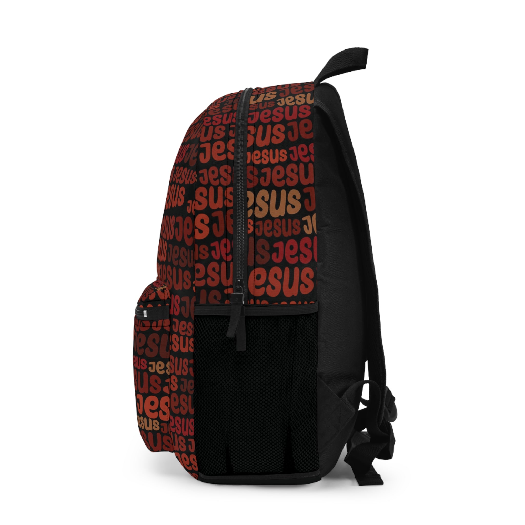 Jesus Phrase Backpack – Faith-Based School Bag & Inspirational Campus Style