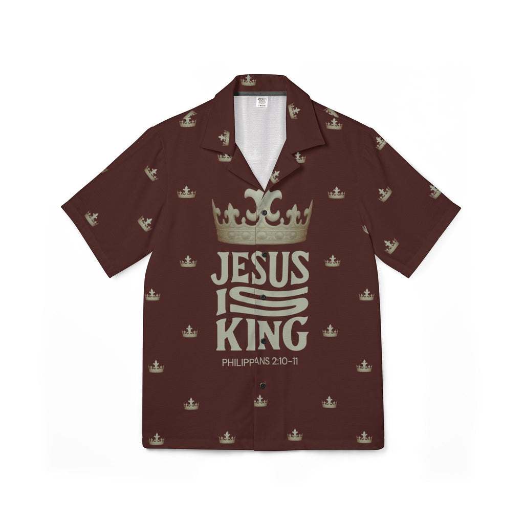 Jesus Is King Hawaiian Shirt for Men