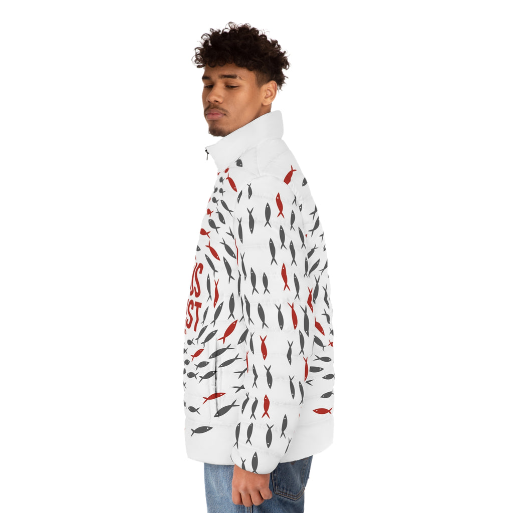 Jesus Christ Men’s Puffer Jacket