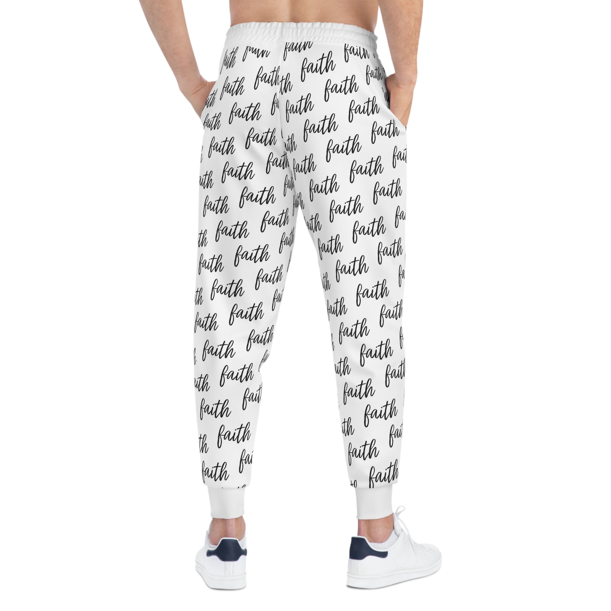 Faith-Themed Athletic Joggers