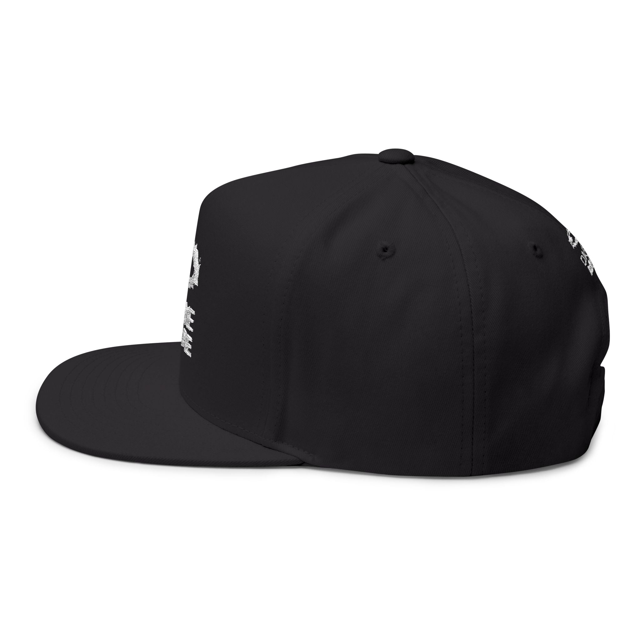 Divine Agape Embroidered Flat Bill Cap