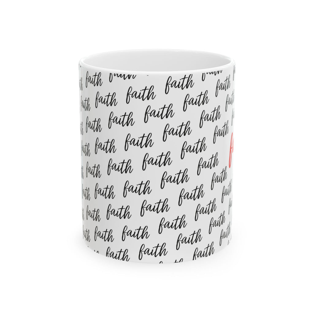 Faith-Themed Ceramic Mug