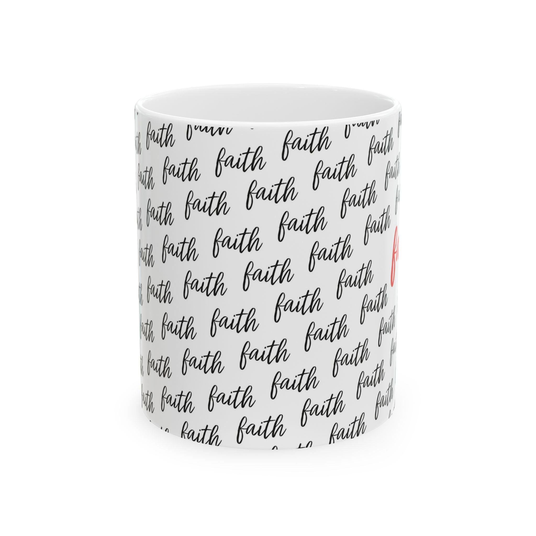 Faith-Themed Ceramic Mug