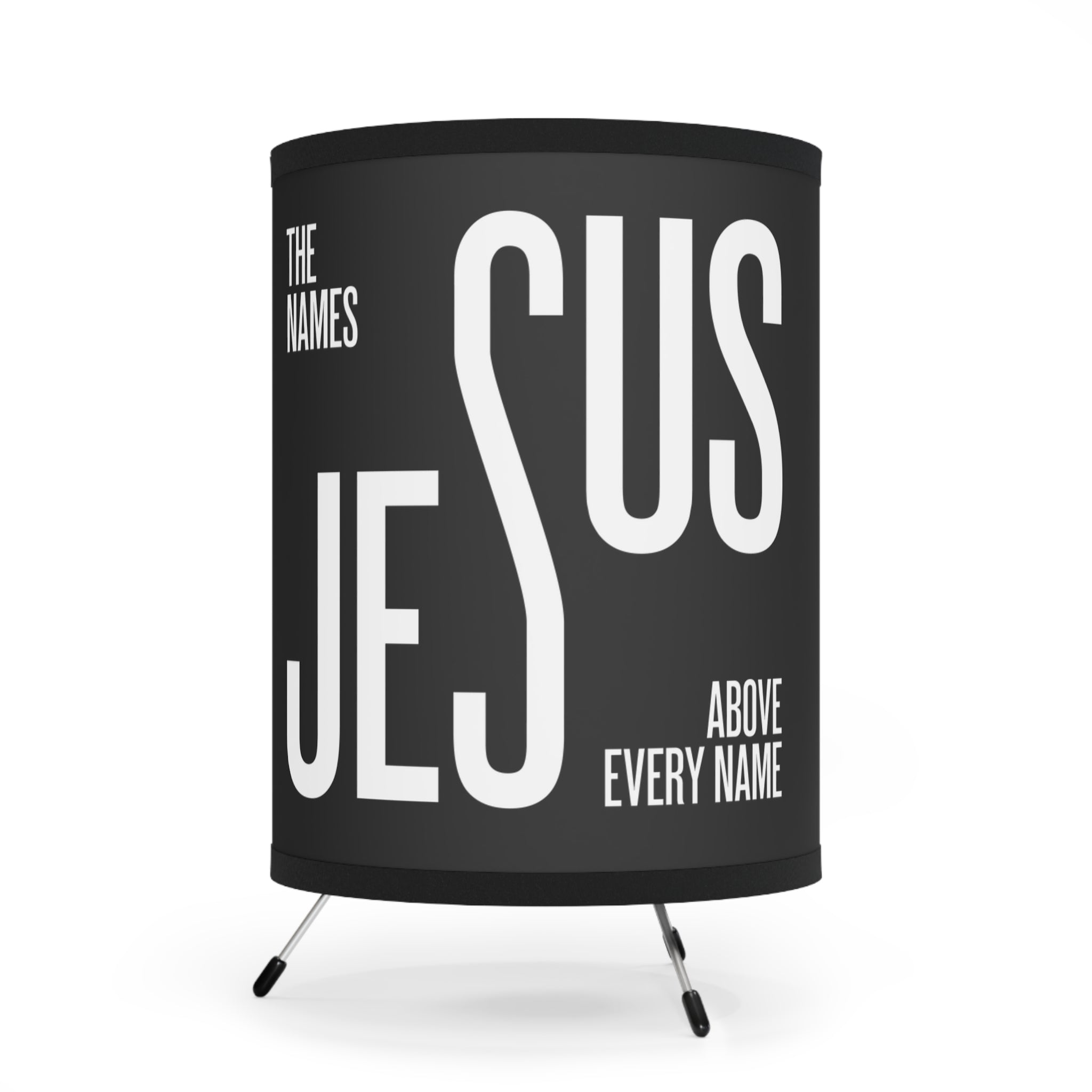 Jesus Tripod Lamp – Inspirational Home Decor