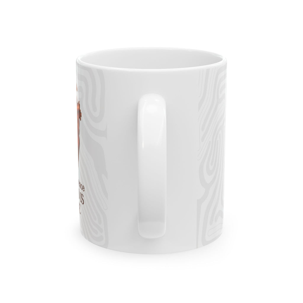 Cozy Nature-Themed Ceramic Mug