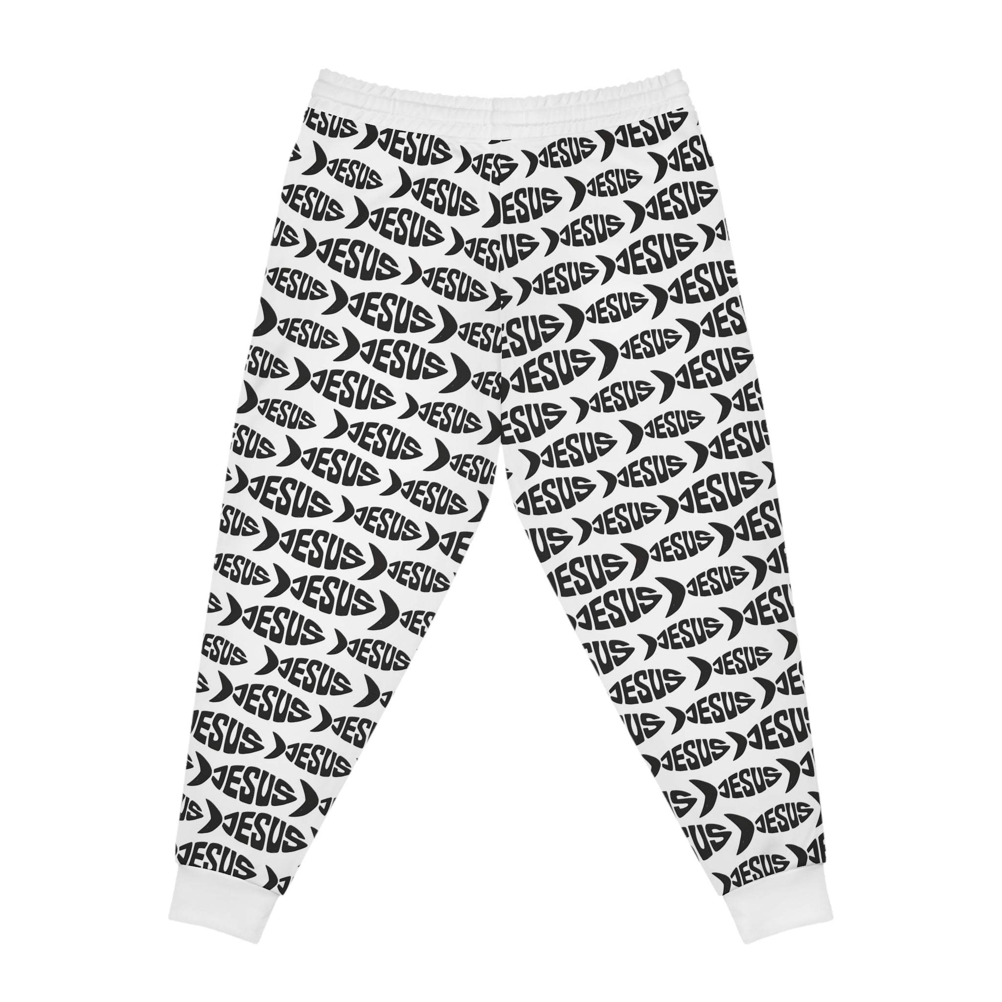 Jesus Fish Athletic Joggers
