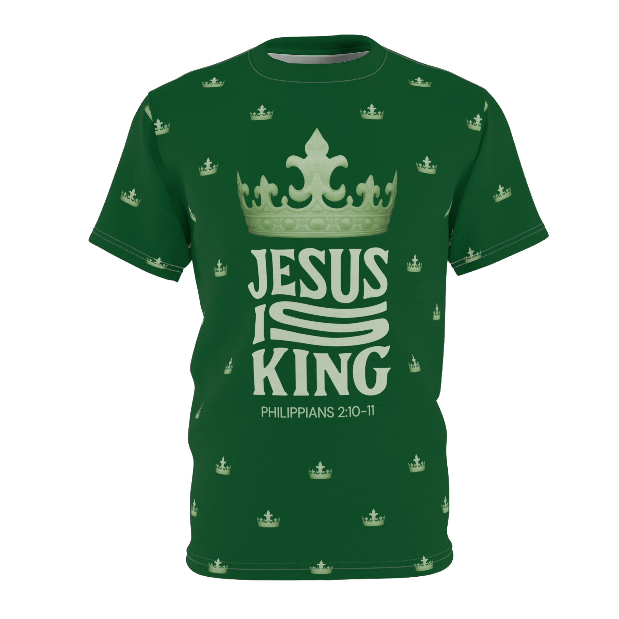 Jesus Is King Crowned Unisex Tee