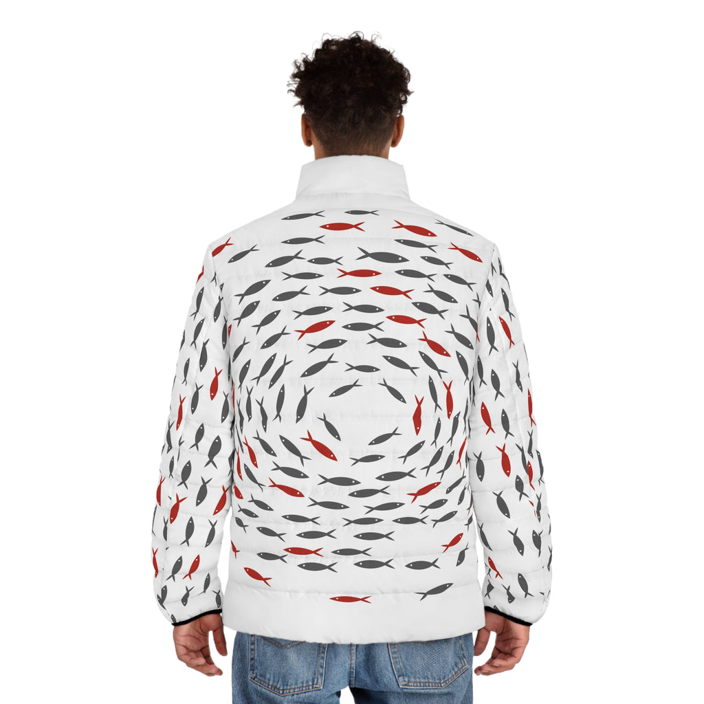 Jesus Christ Men’s Puffer Jacket