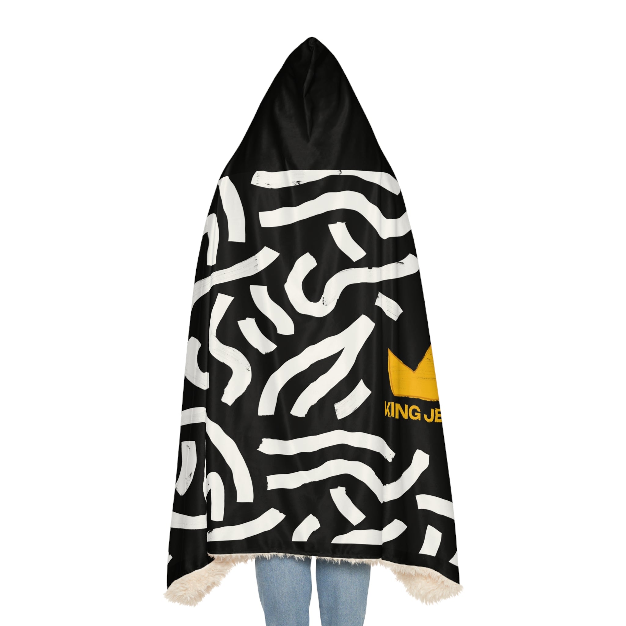 Cozy Jesus-Themed Snuggle Blanket