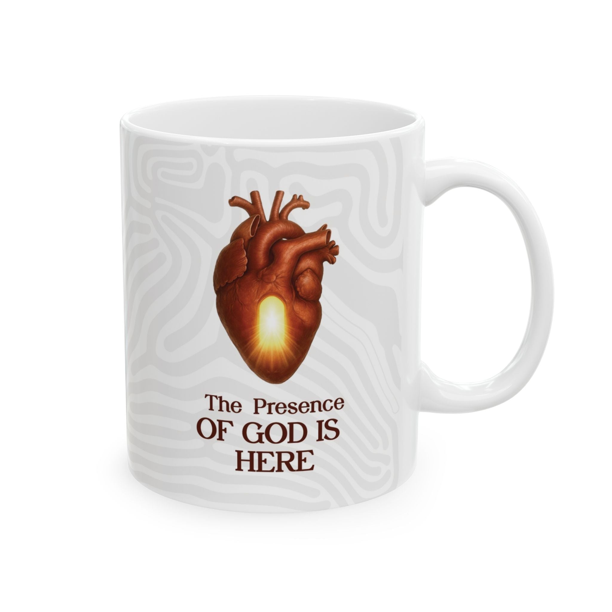 Cozy Nature-Themed Ceramic Mug