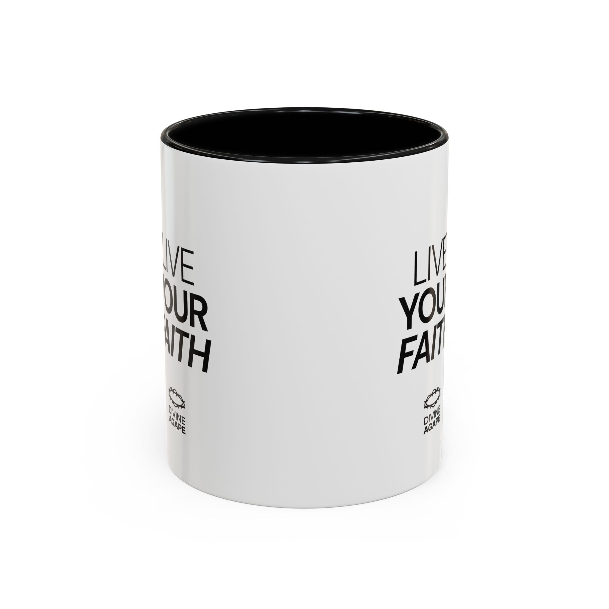 Live Your Faith Inspirational Mug