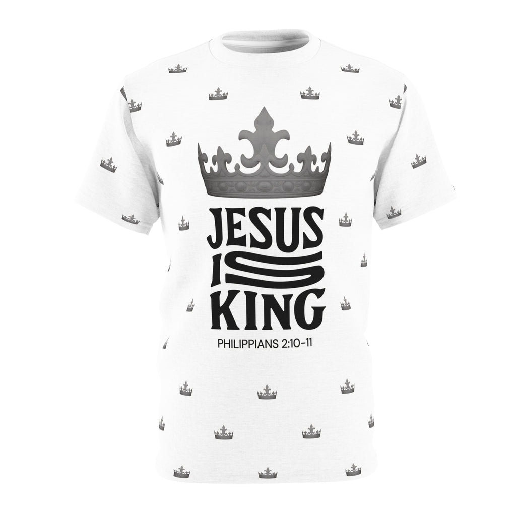 Jesus Is King Crowned Unisex Tee