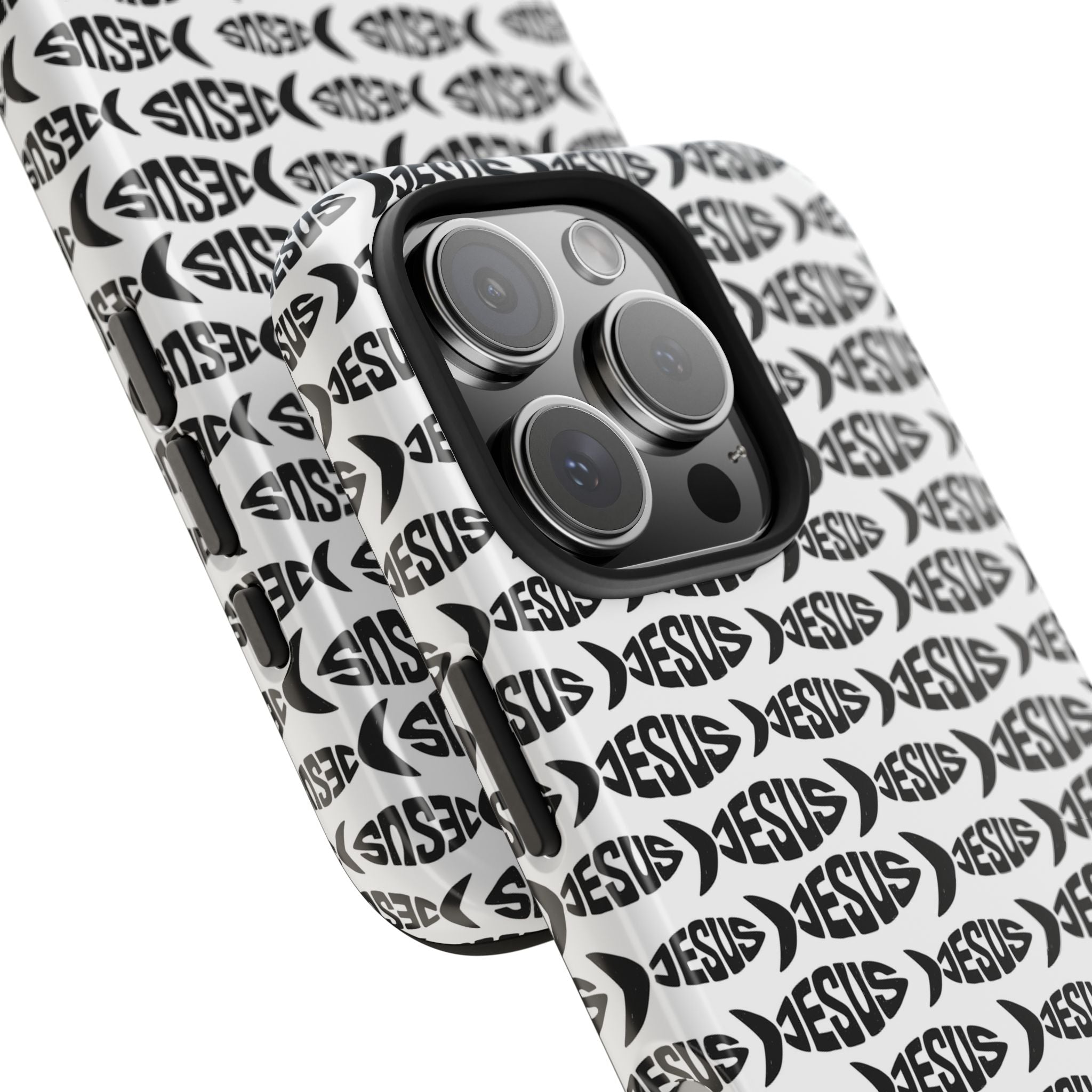 Christian Fish Pattern Tough Phone Case