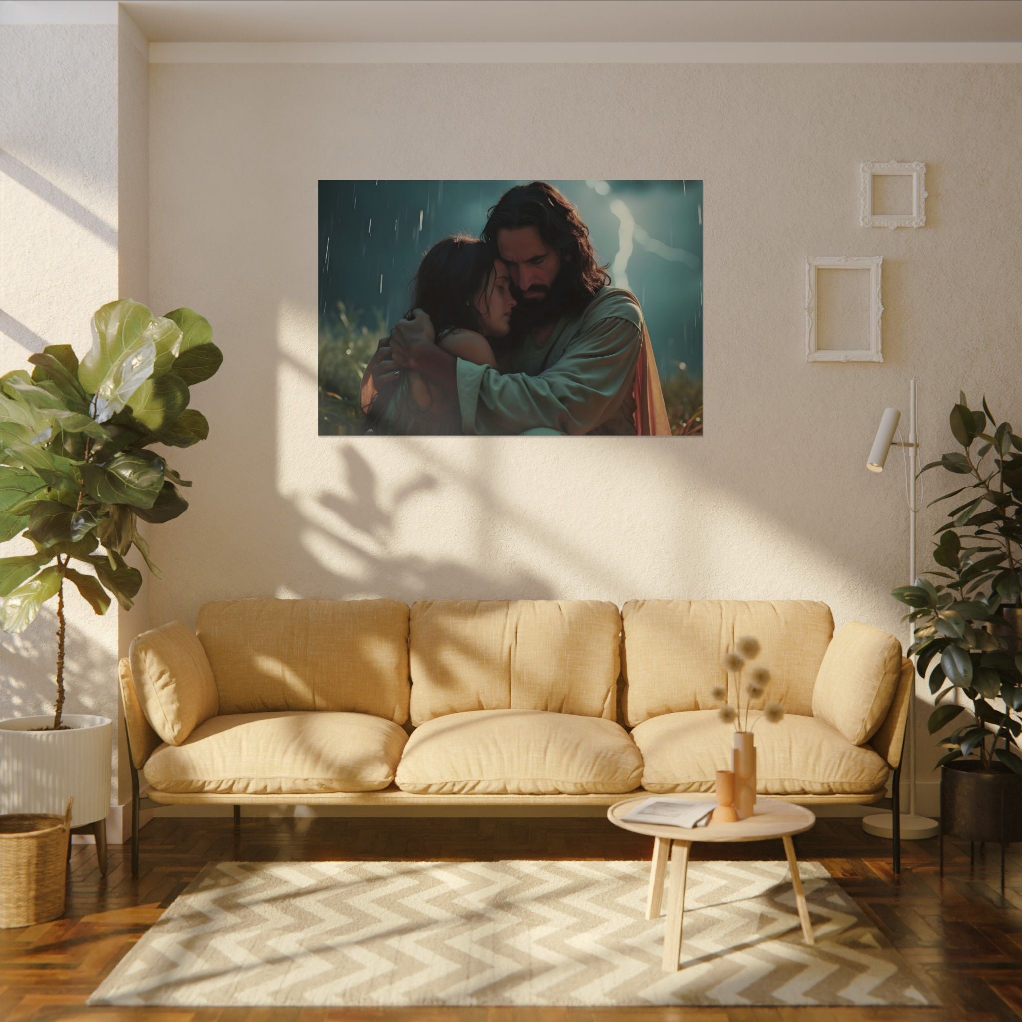 Jesus Embrace Canvas