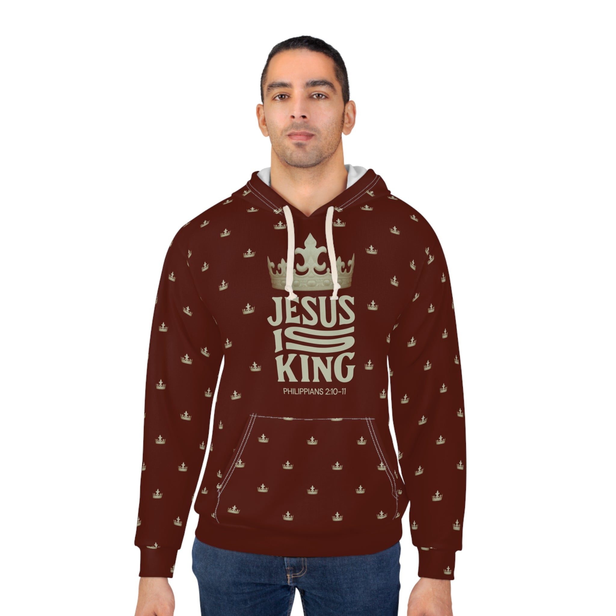 Jesus Is King Unisex Pullover Hoodie