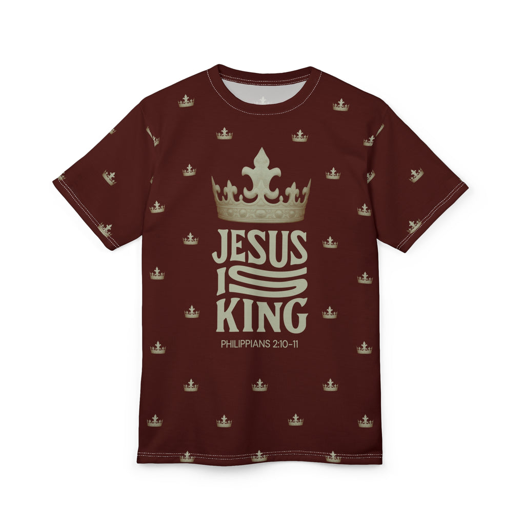 Jesus Is King Crowned Unisex Tee