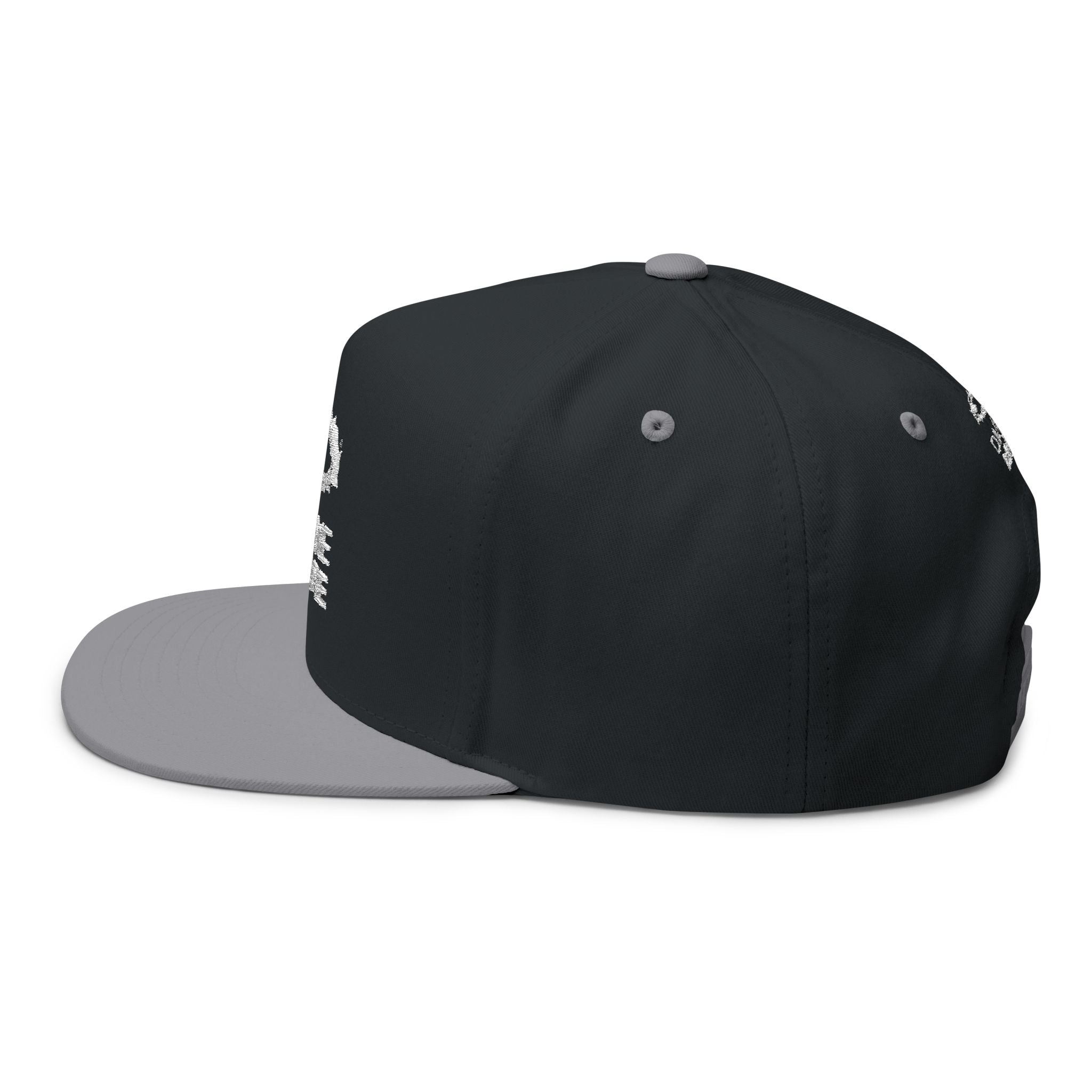 Divine Agape Embroidered Flat Bill Cap