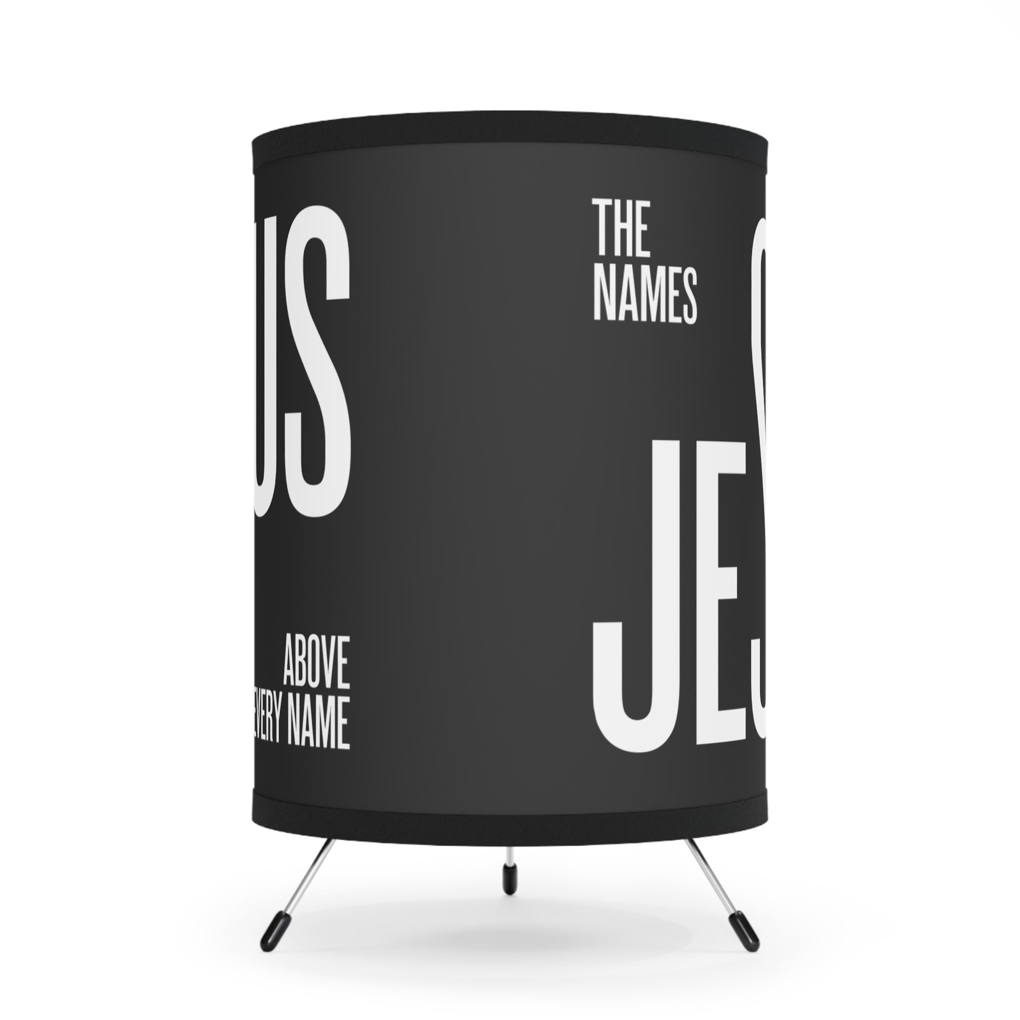 Jesus Tripod Lamp – Inspirational Home Decor