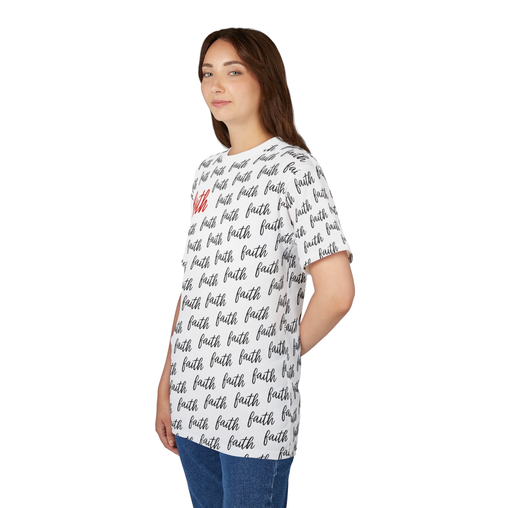 Inspirational Faith Cut & Sew Unisex Tee