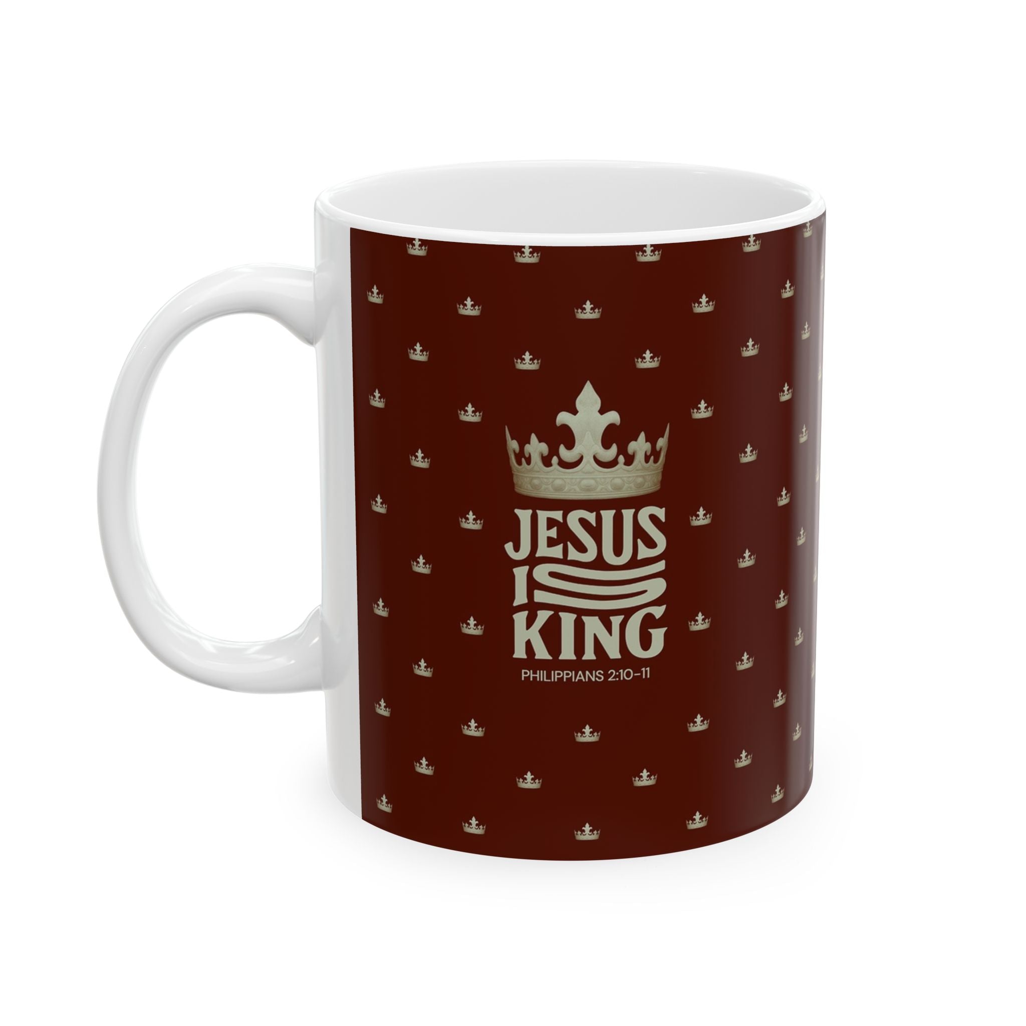 Jesus is King Ceramic Mug