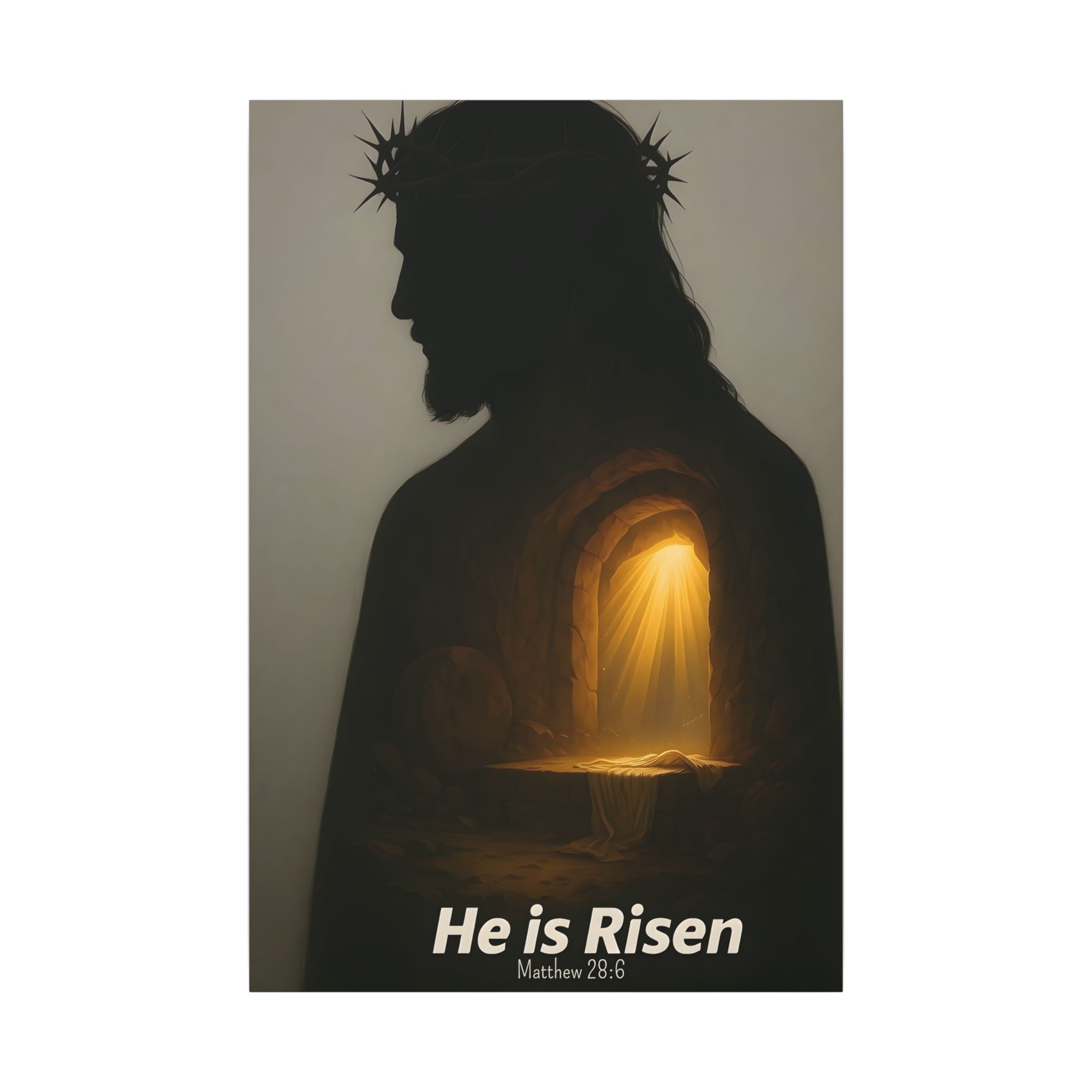 “He Is Risen” Canvas