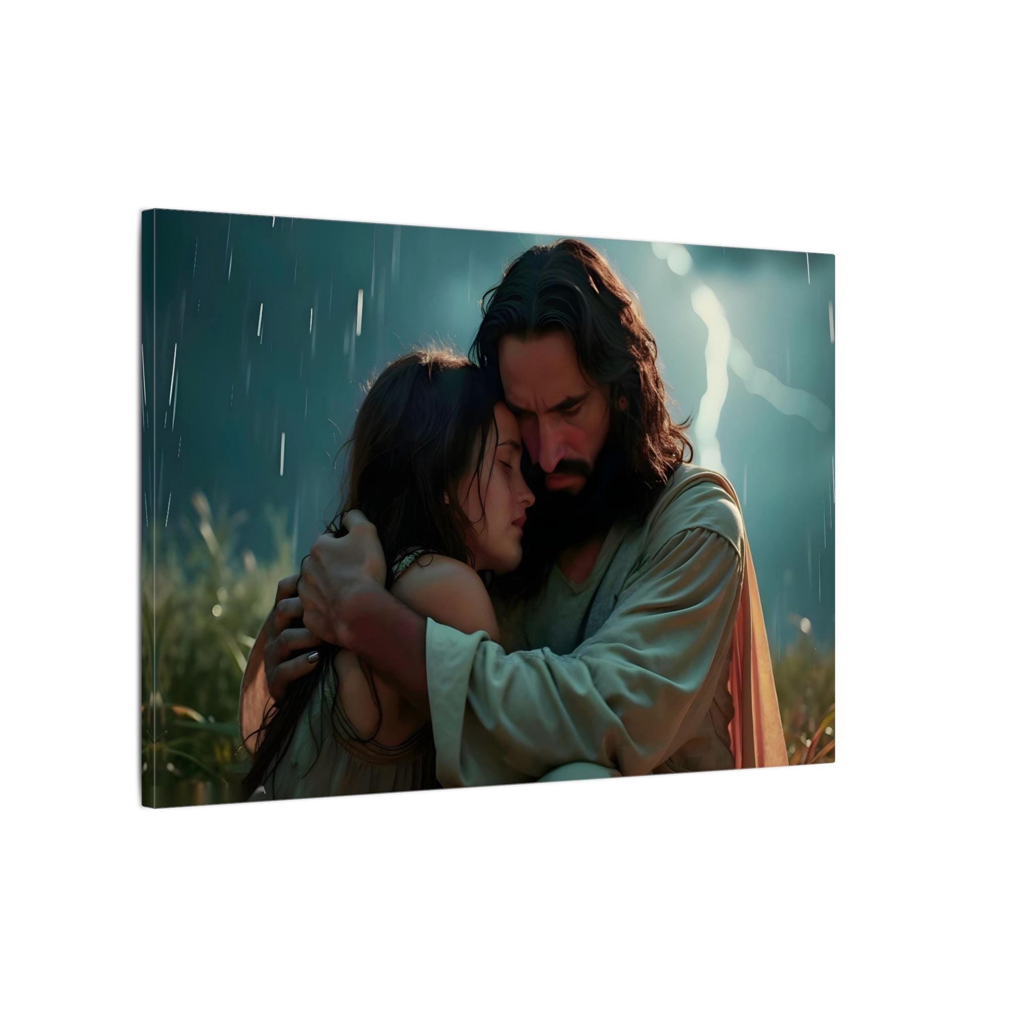 Jesus Embrace Canvas