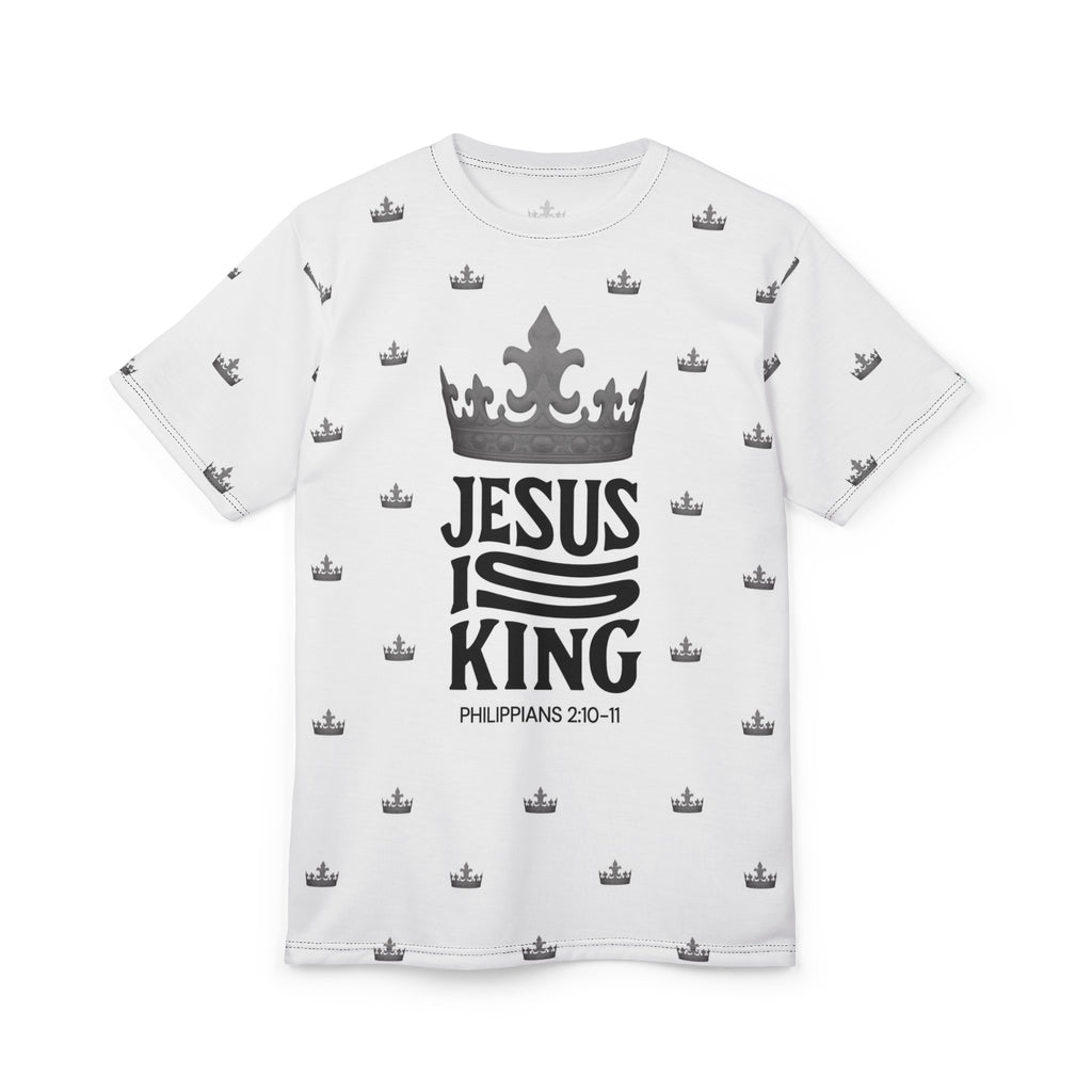 Jesus Is King Crowned Unisex Tee