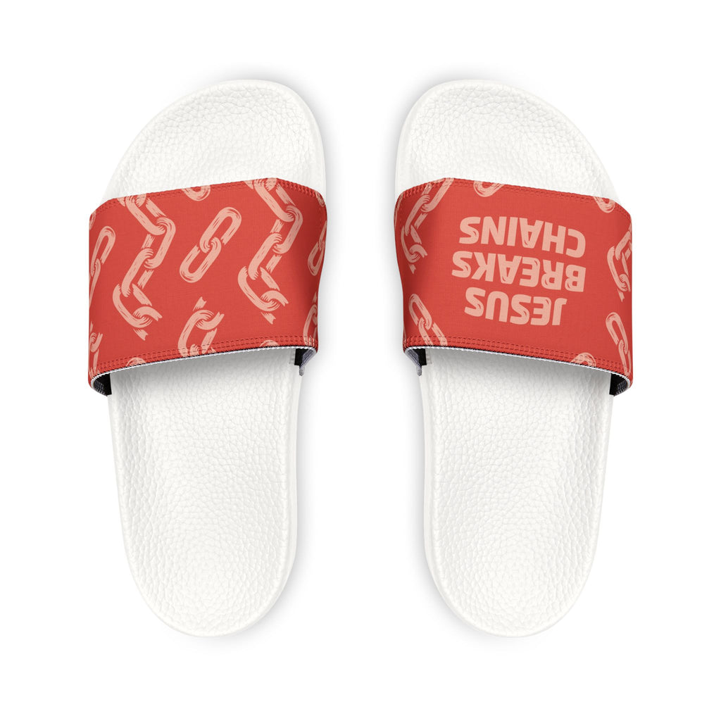 Jesus Breaks Chains Men’s Sandals