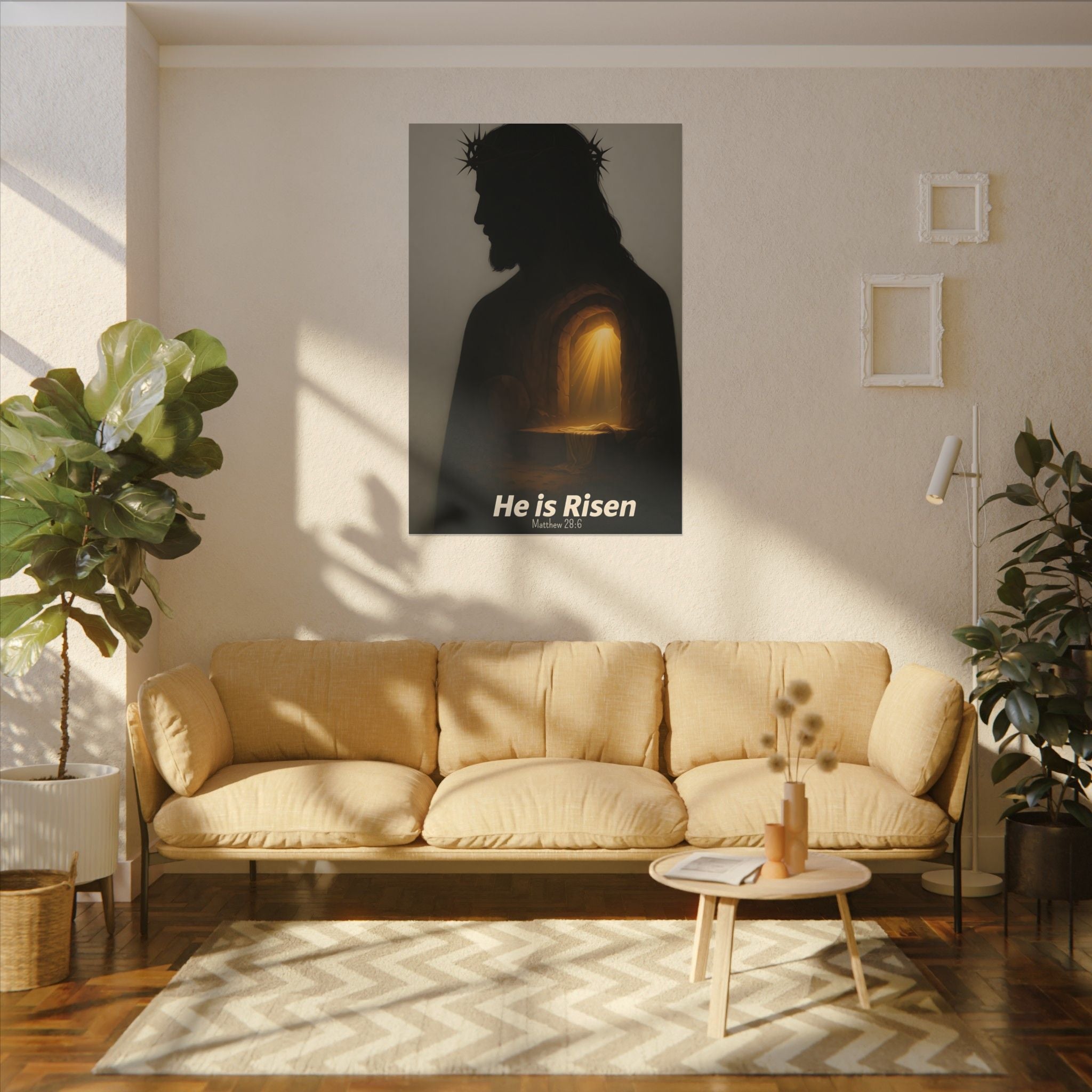 “He Is Risen” Canvas