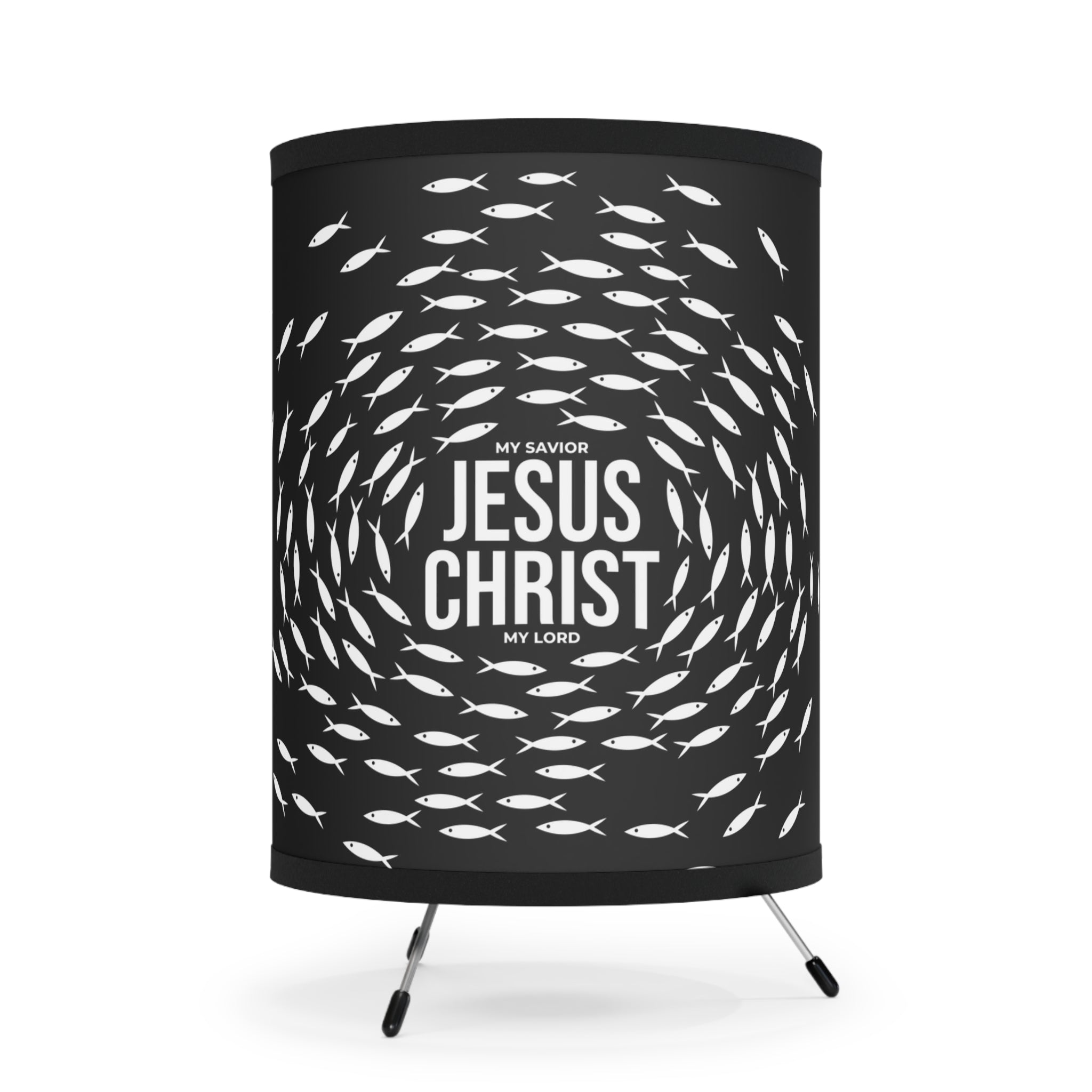 Jesus Christ Tripod Lamp