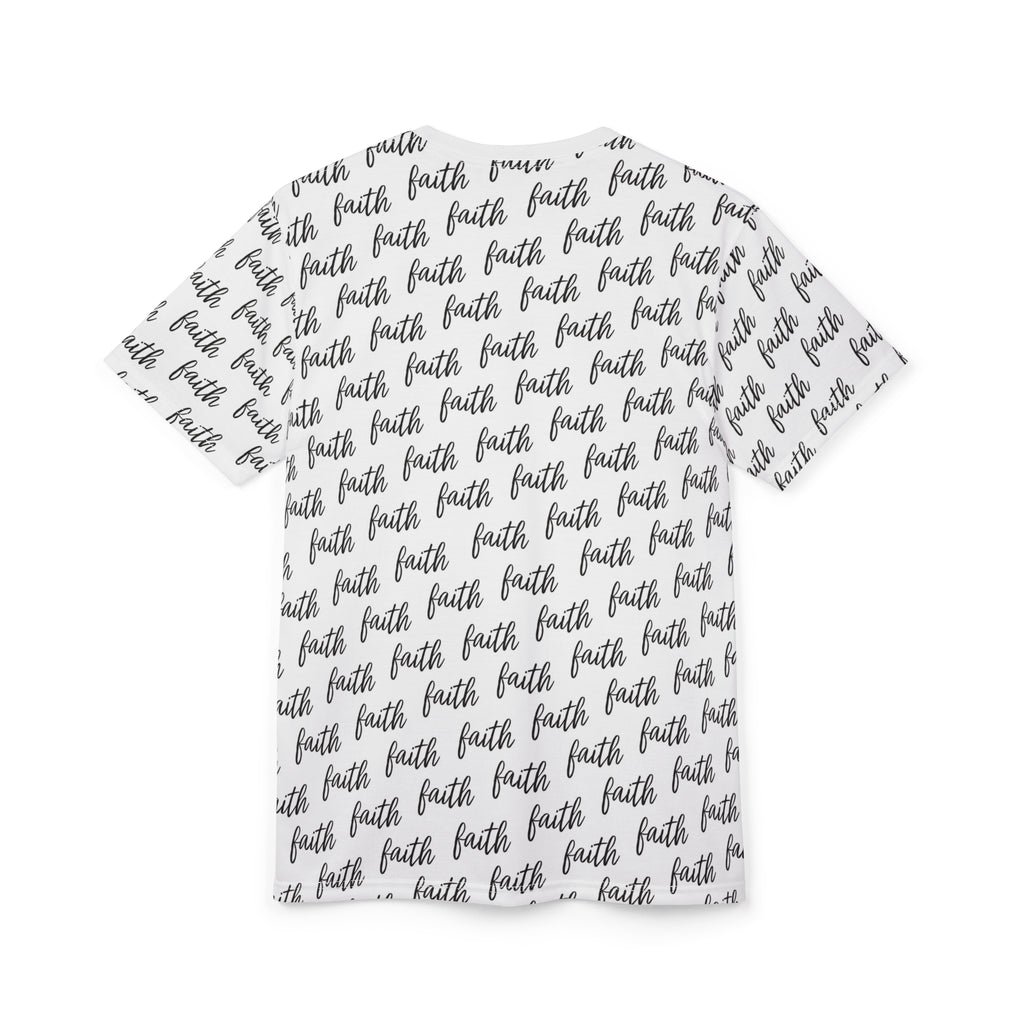 Inspirational Faith Cut & Sew Unisex Tee