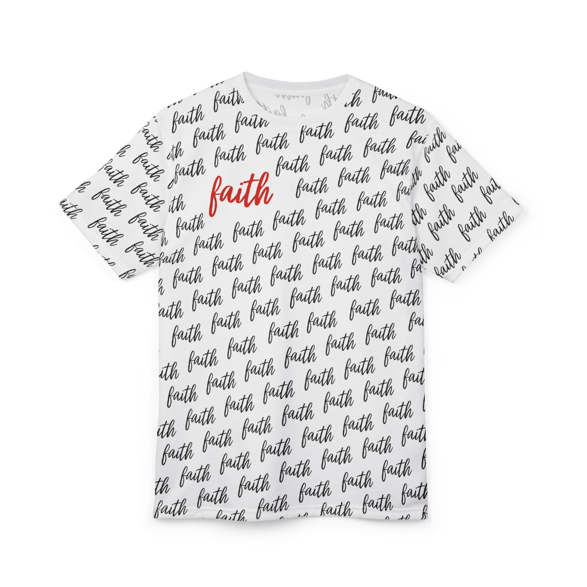 Inspirational Faith Cut & Sew Unisex Tee